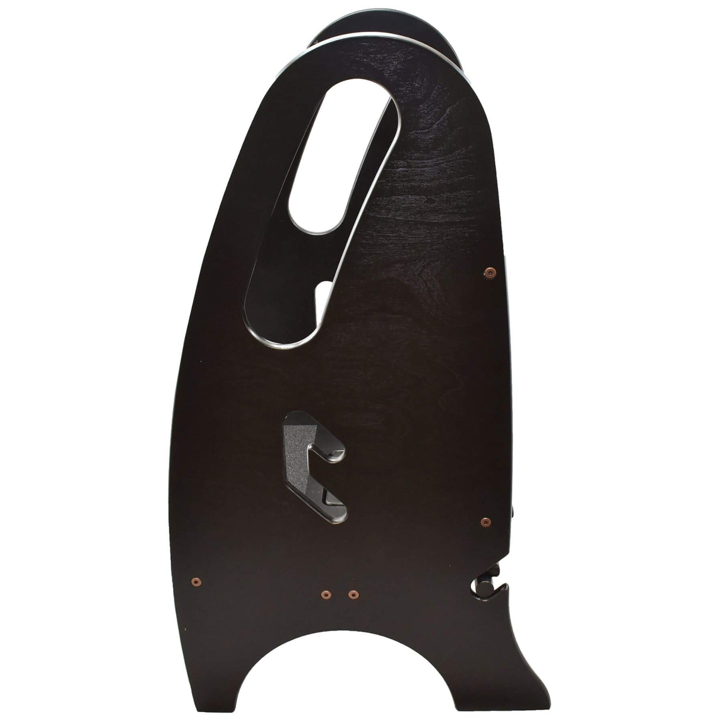 Side View of Little Partners 3-in-1 Growing Step Stool Black