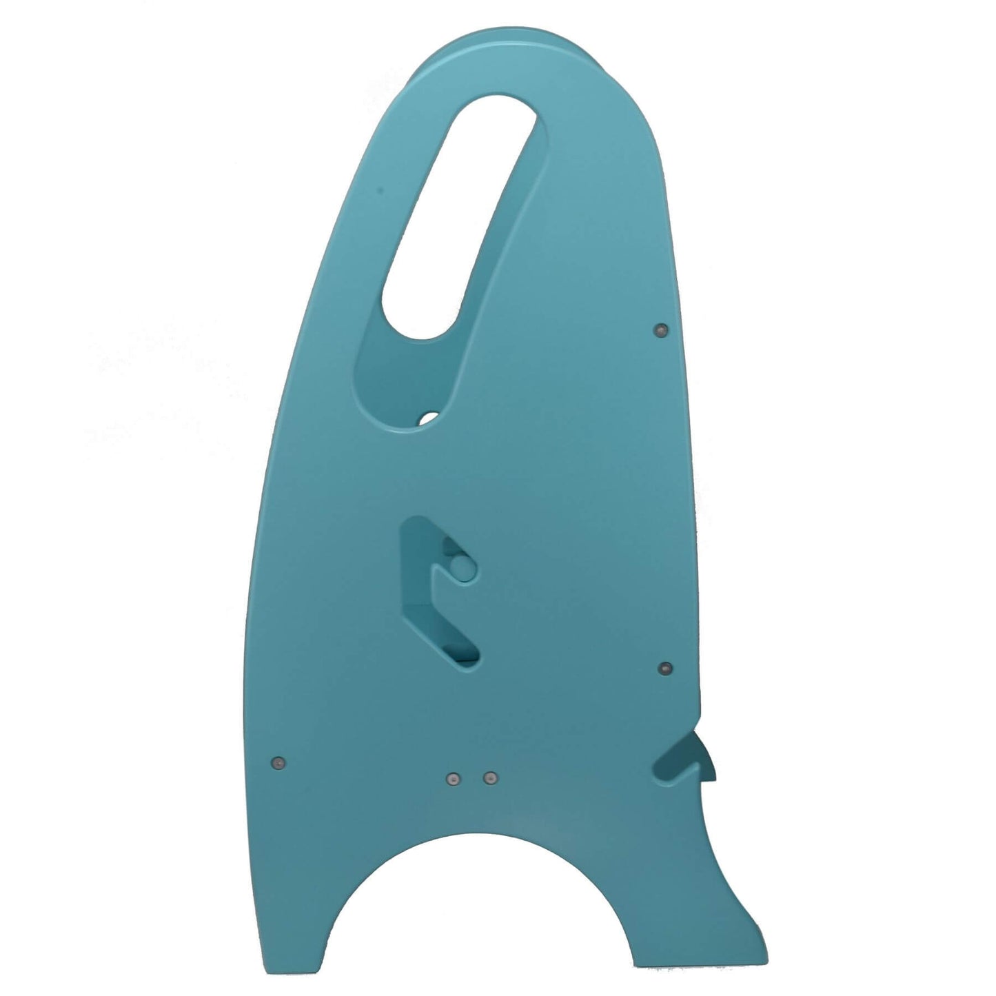 Side View of Little Partners 3-in-1 Growing Step Stool Turquoise