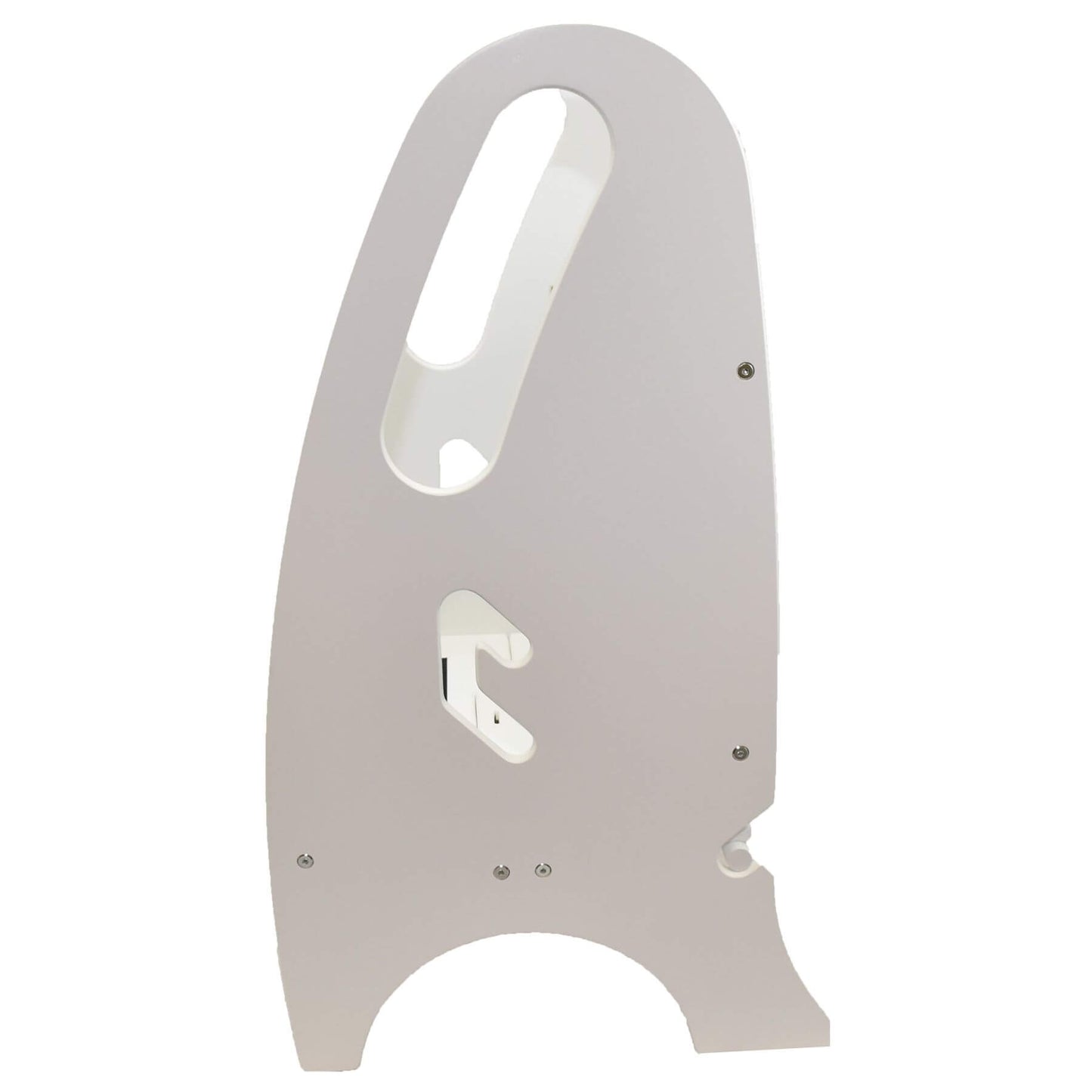 Side View of Little Partners 3-in-1 Growing Step Stool White