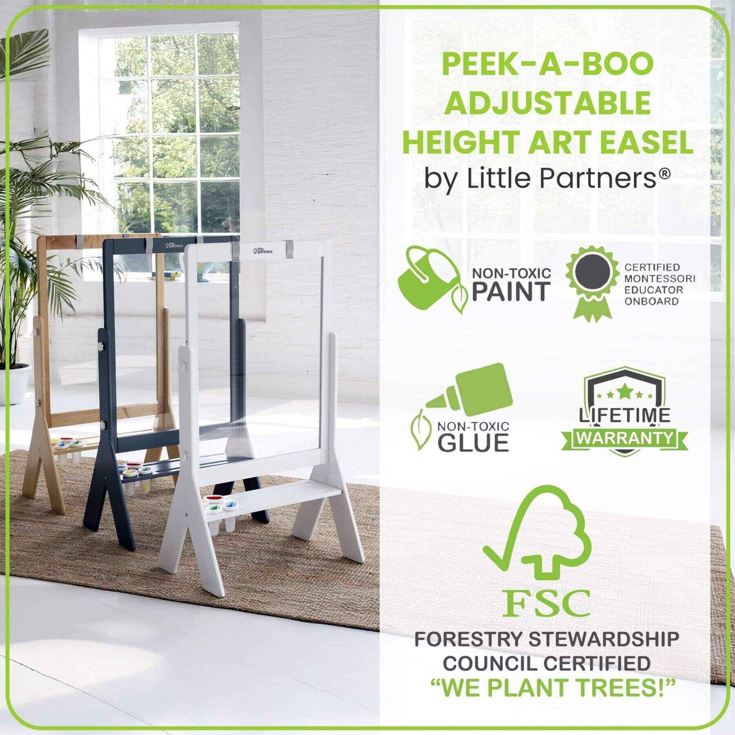 Little Partners Peek-A-Boo Easels