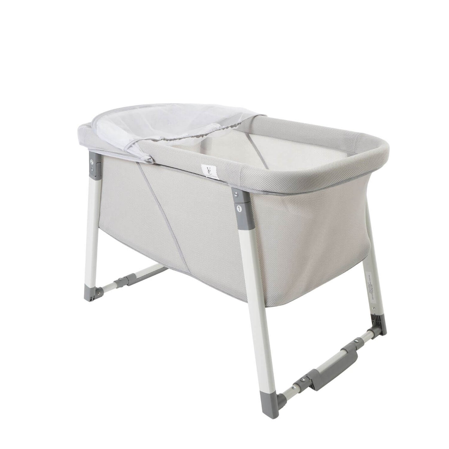 Venice Child Malibu Dreams Rocking Mini Bassinet | Gray