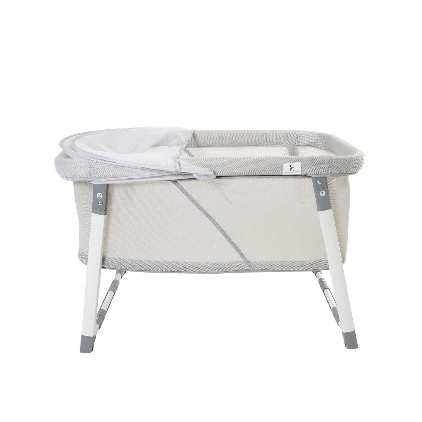 Venice Child Malibu Dreams Rocking Mini Bassinet | Gray