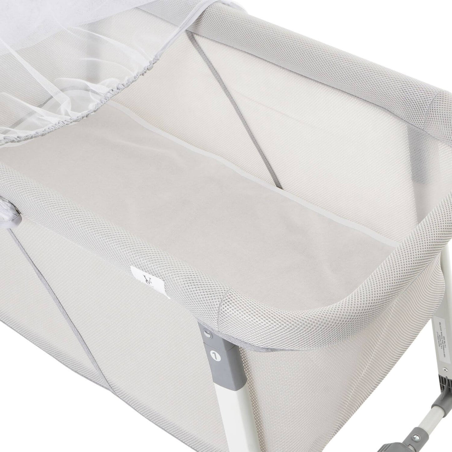 Venice Child Malibu Dreams Rocking Mini Bassinet | Gray - Detail