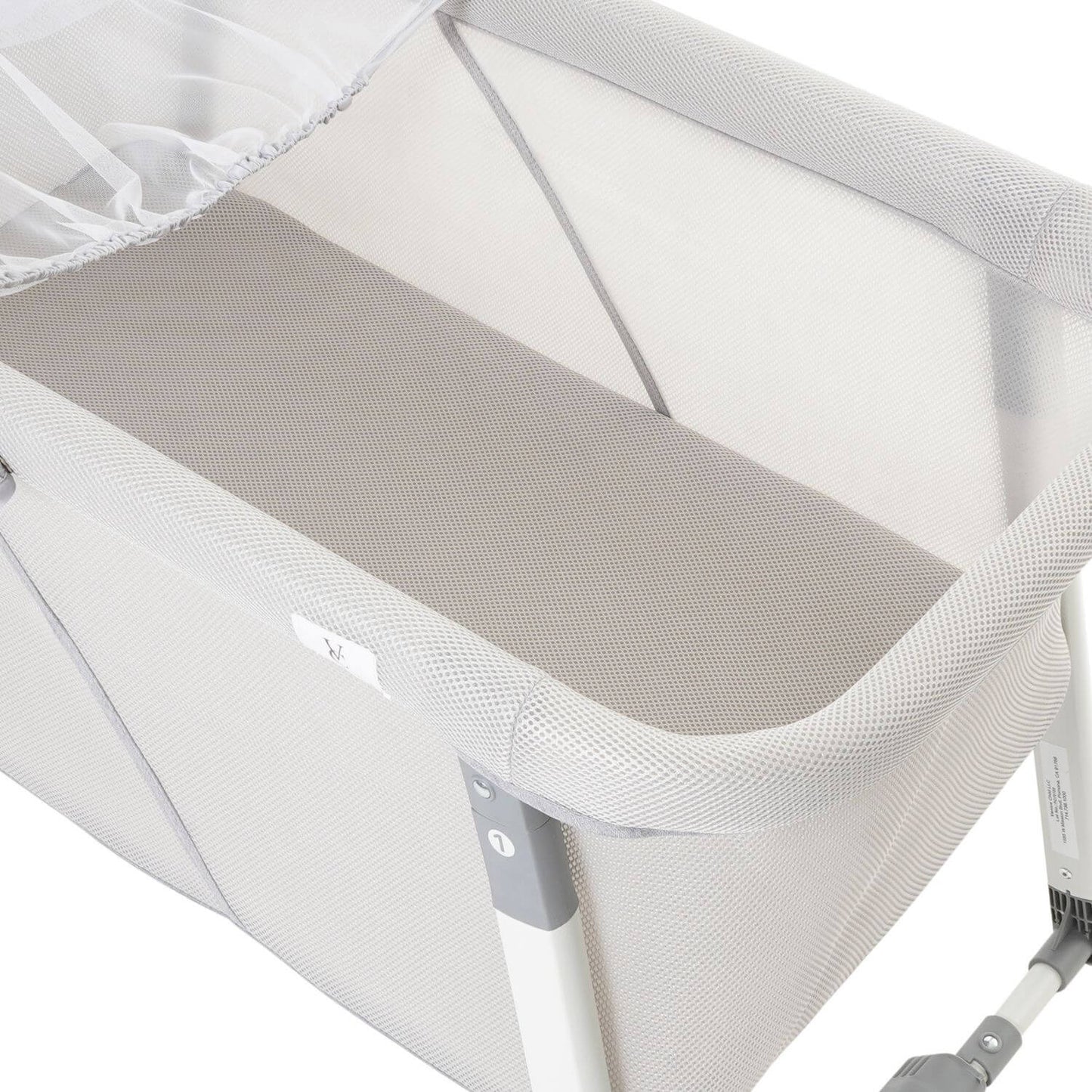 Venice Child Malibu Dreams Rocking Mini Bassinet | Gray - Detail