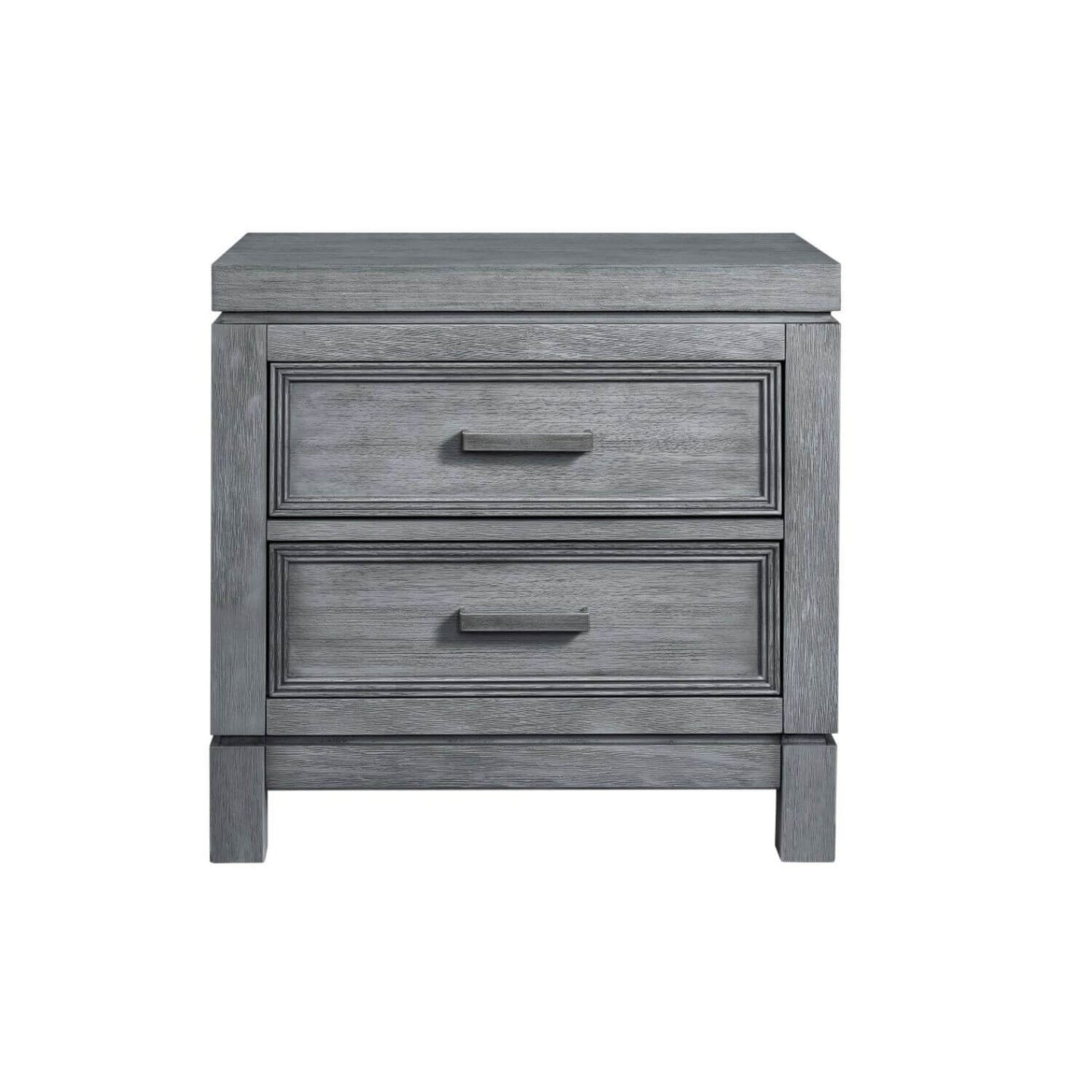 Soho Baby Manchester 2-Drawer Nightstand | Rustic Gray