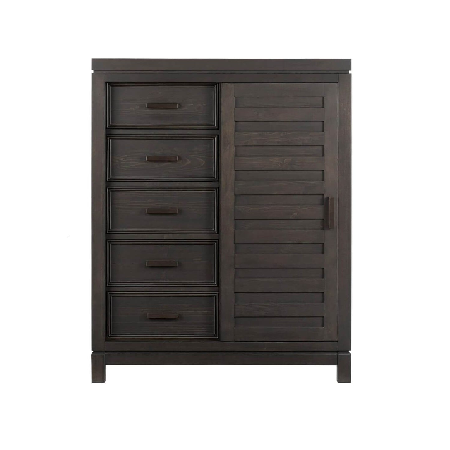 Soho Baby Manchester 5-Drawer Chifferobe | Black Iron