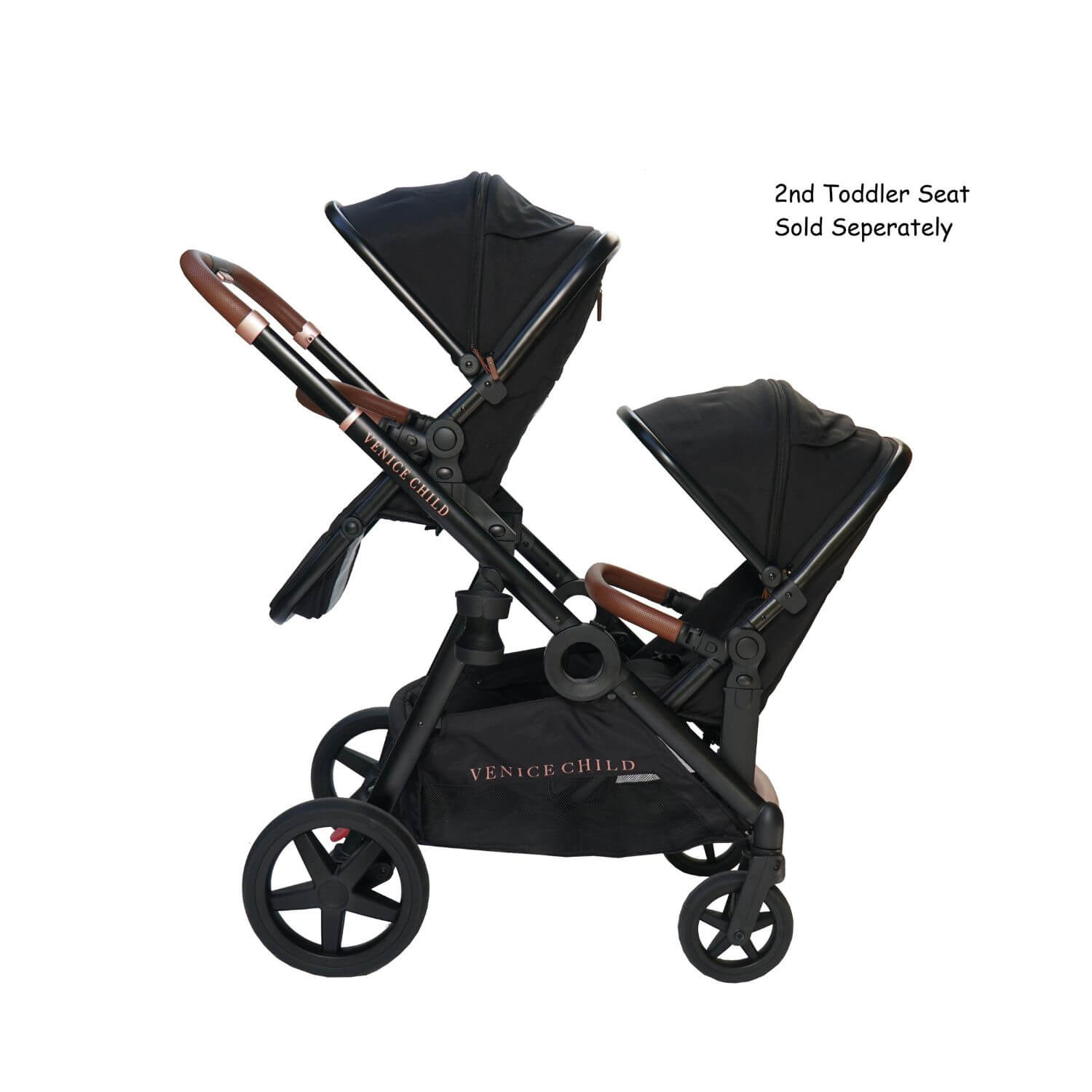 Venice Child Maverick Single to Double Stroller | Eclipse