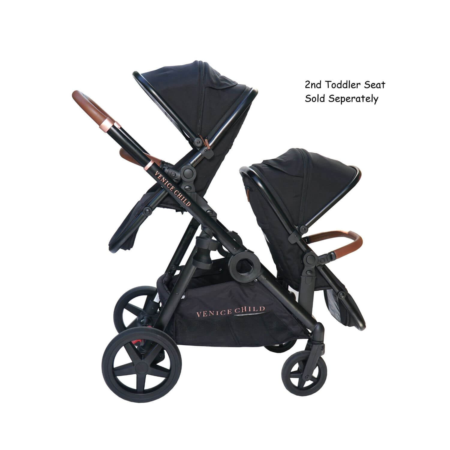 Venice Child Maverick Single to Double Stroller | Eclipse