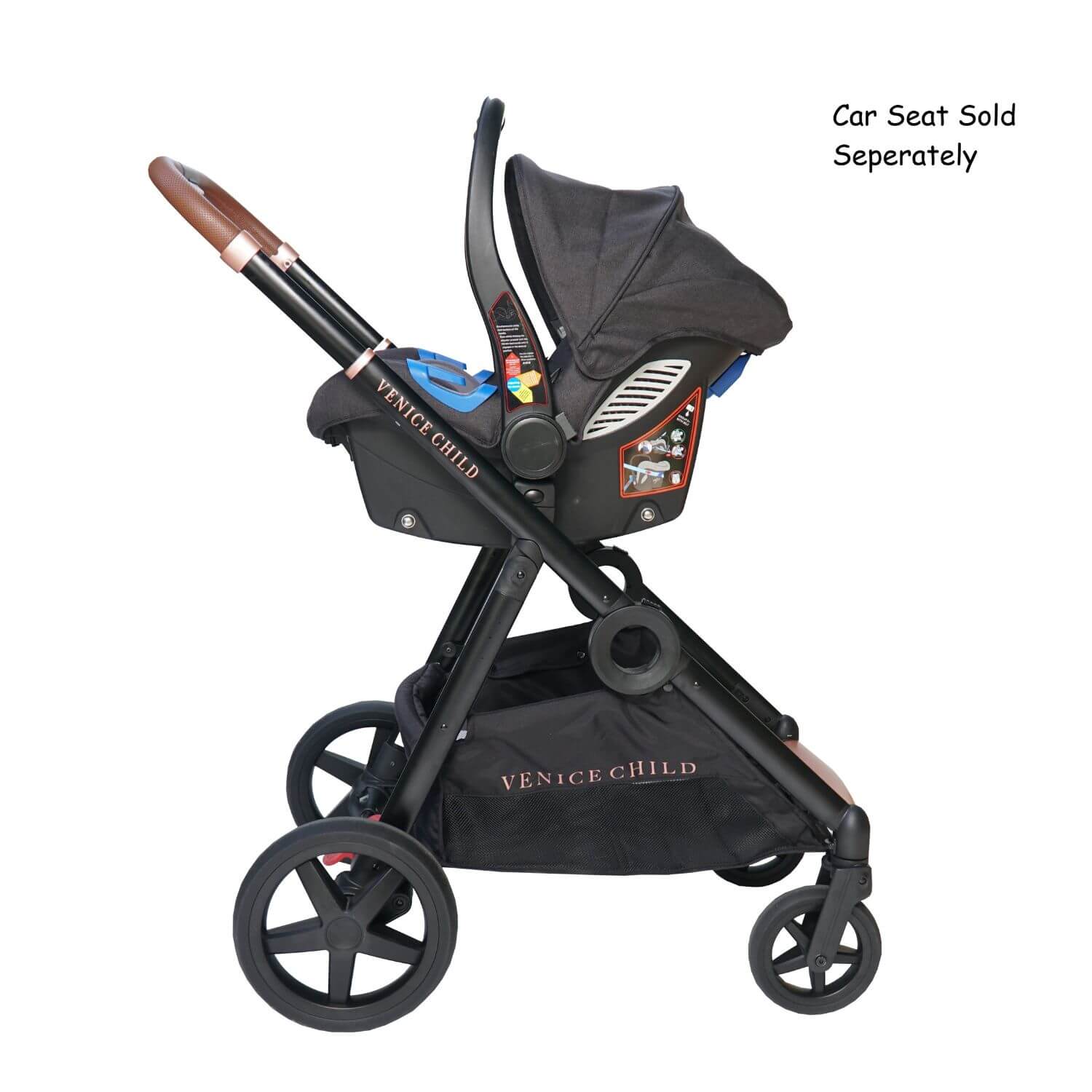 Venice Child Maverick Single to Double Stroller | Eclipse