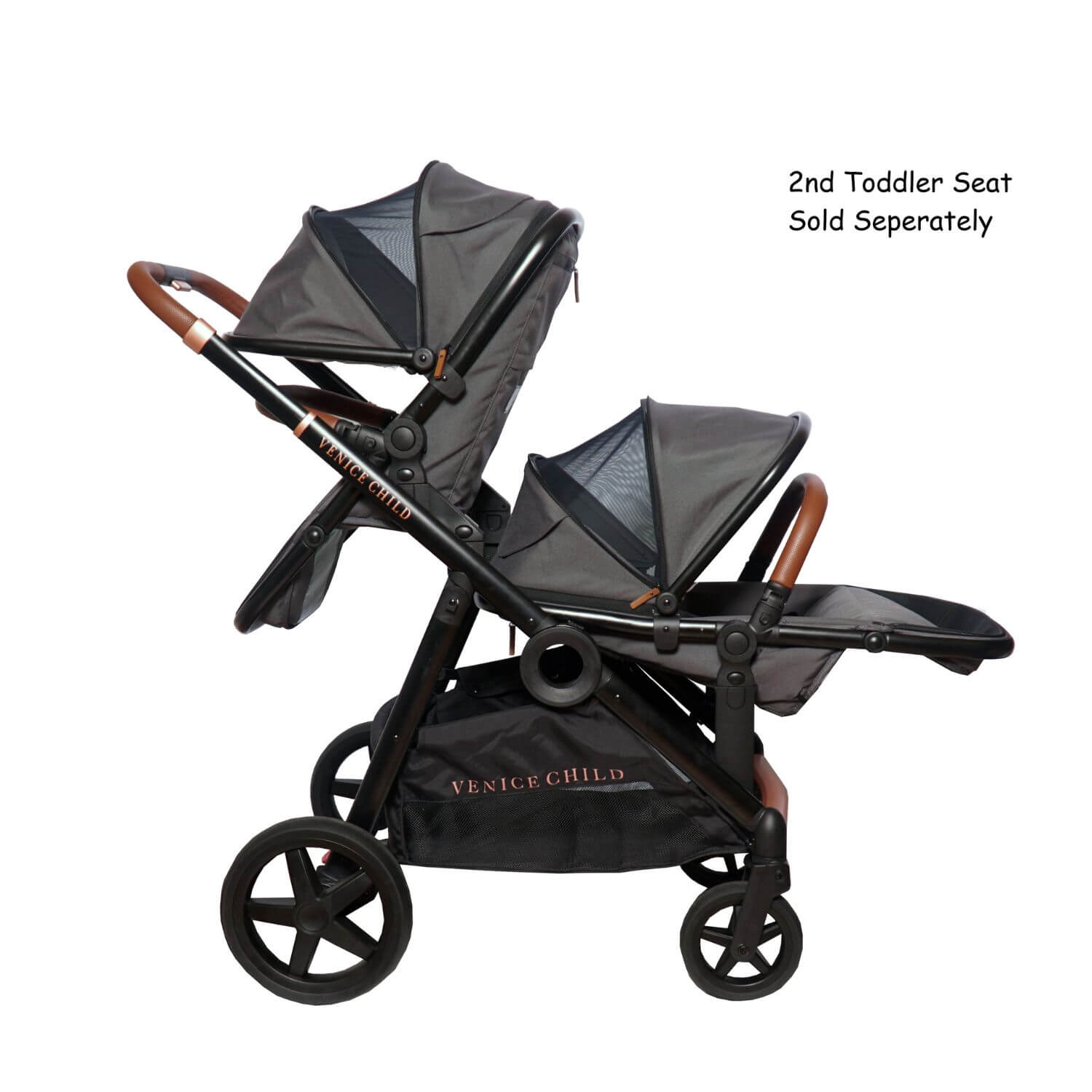 Venice Child Maverick Single to Double Stroller | Twilight