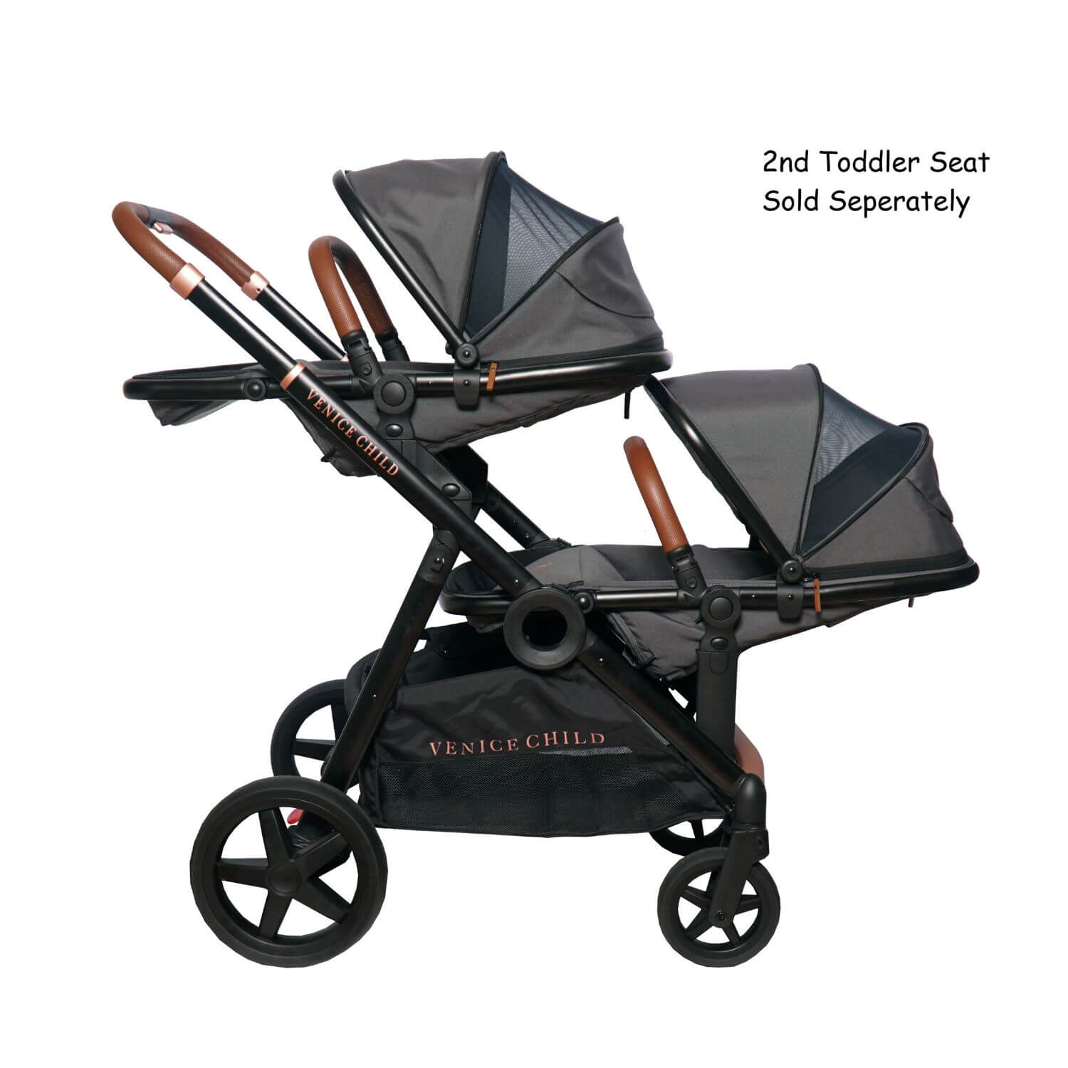 Venice Child Maverick Single to Double Stroller | Twilight