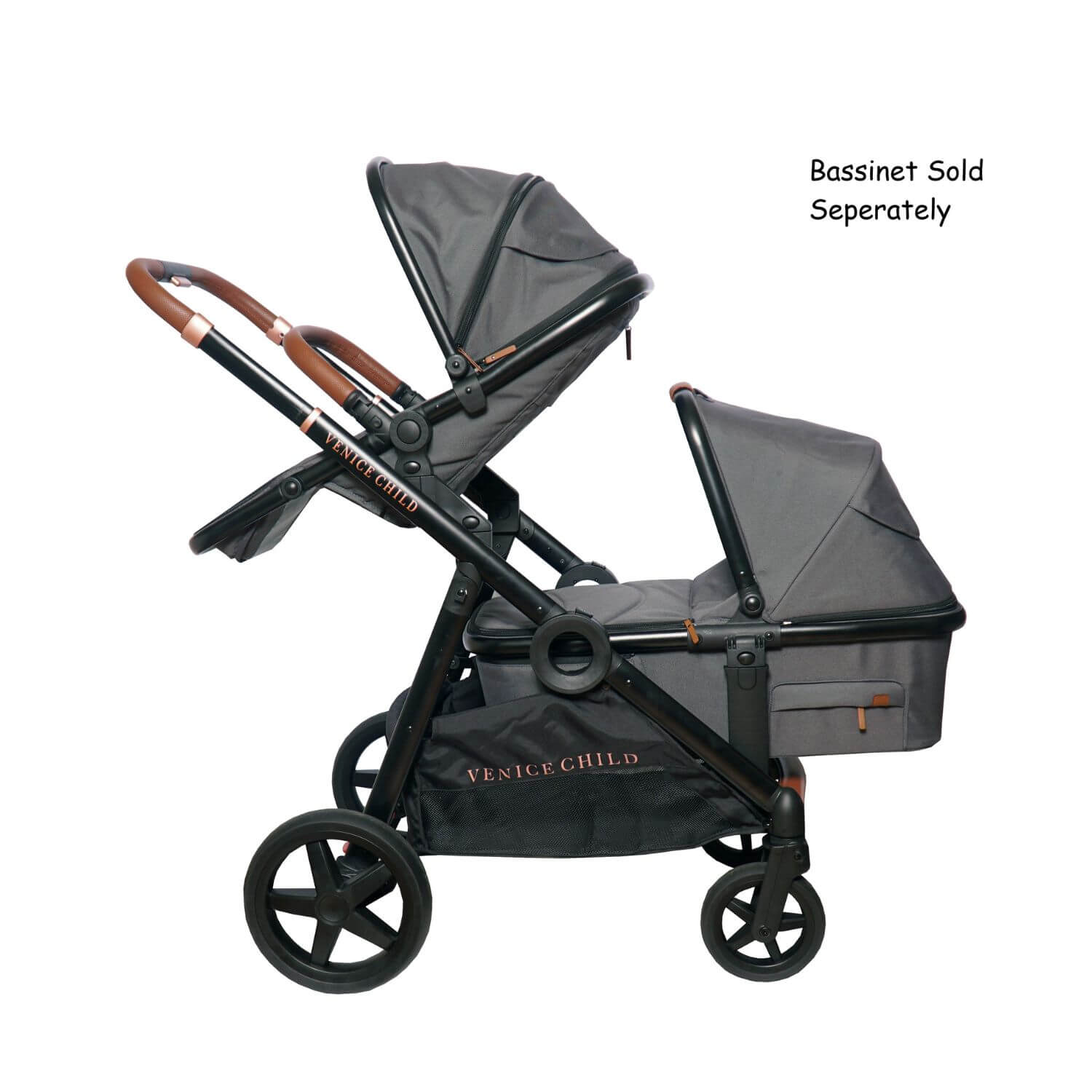 Venice Child Maverick Single to Double Stroller | Twilight