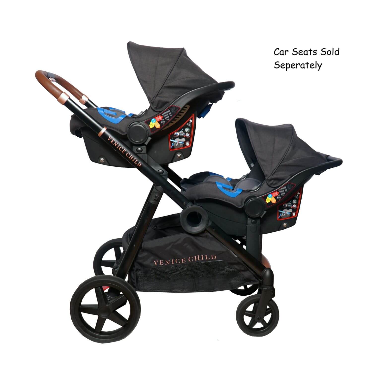 Venice Child Maverick Single to Double Stroller | Twilight