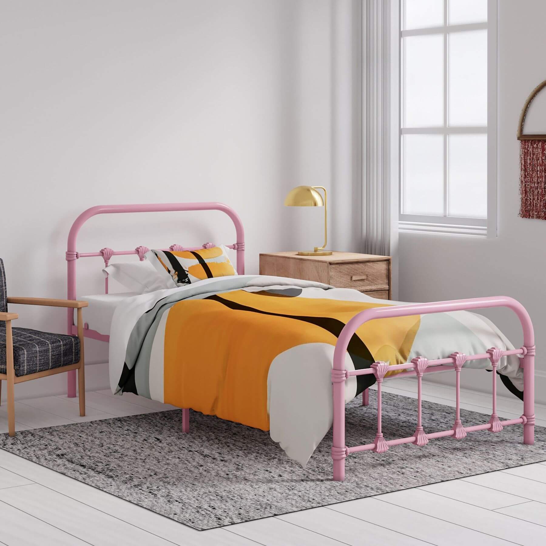Busy Kids Furniture Melissa Twin Bed Pink