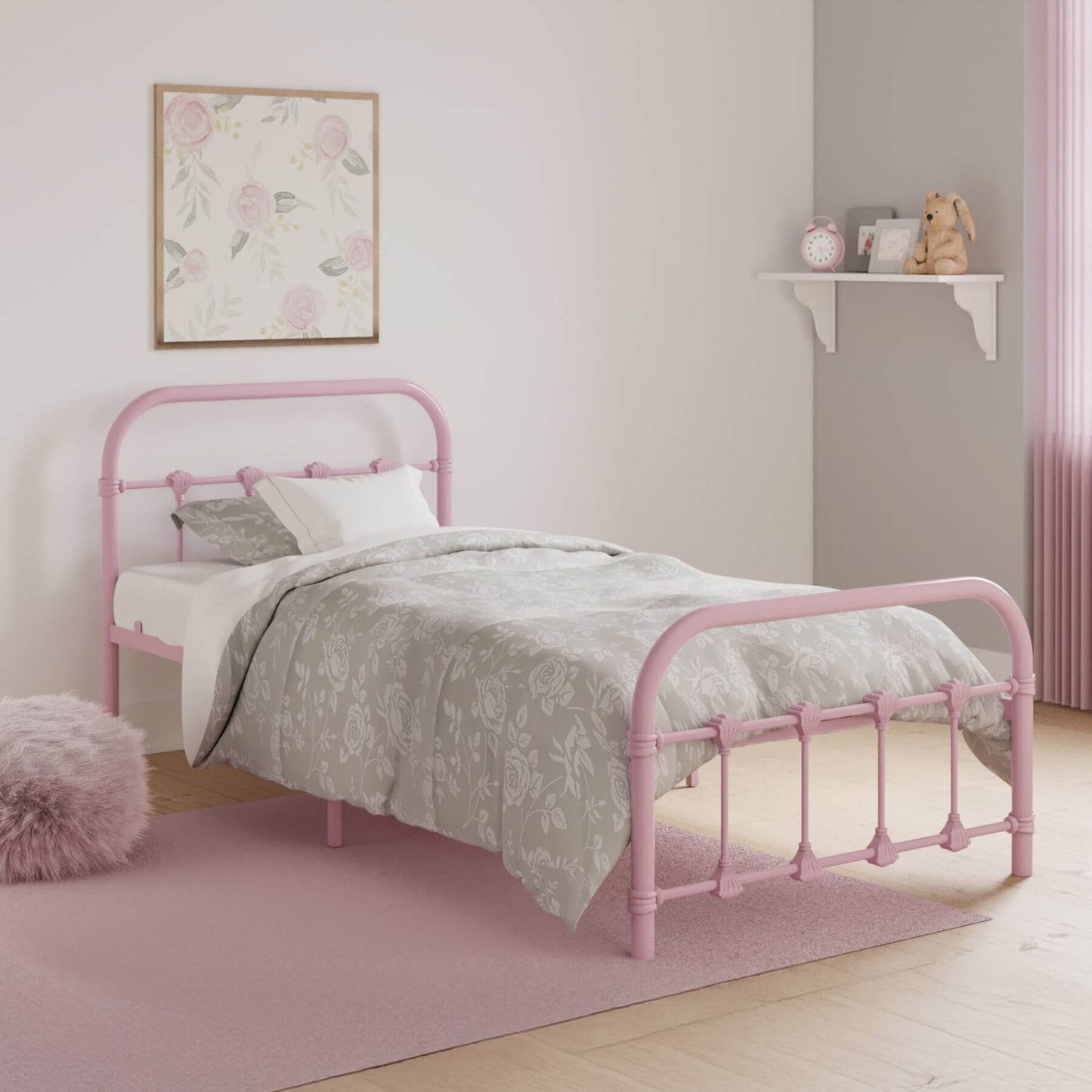 Busy Kids Furniture Melissa Twin Bed Pink