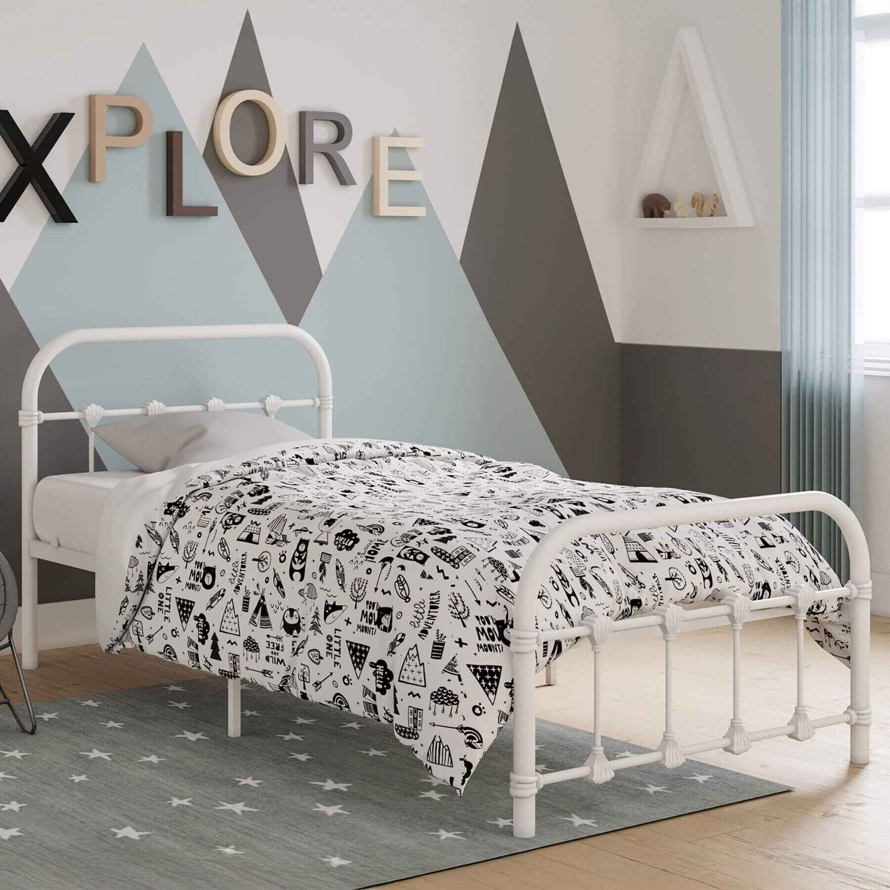 Busy Kids Furniture Melissa Twin Bed White