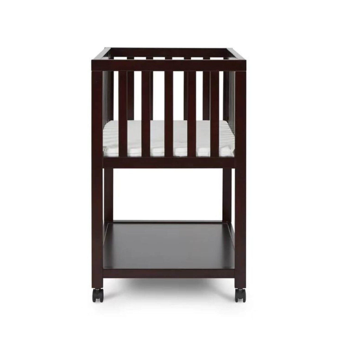 AFG Mila Wooden Portable Bassinet with Mattress Pad Espresso
