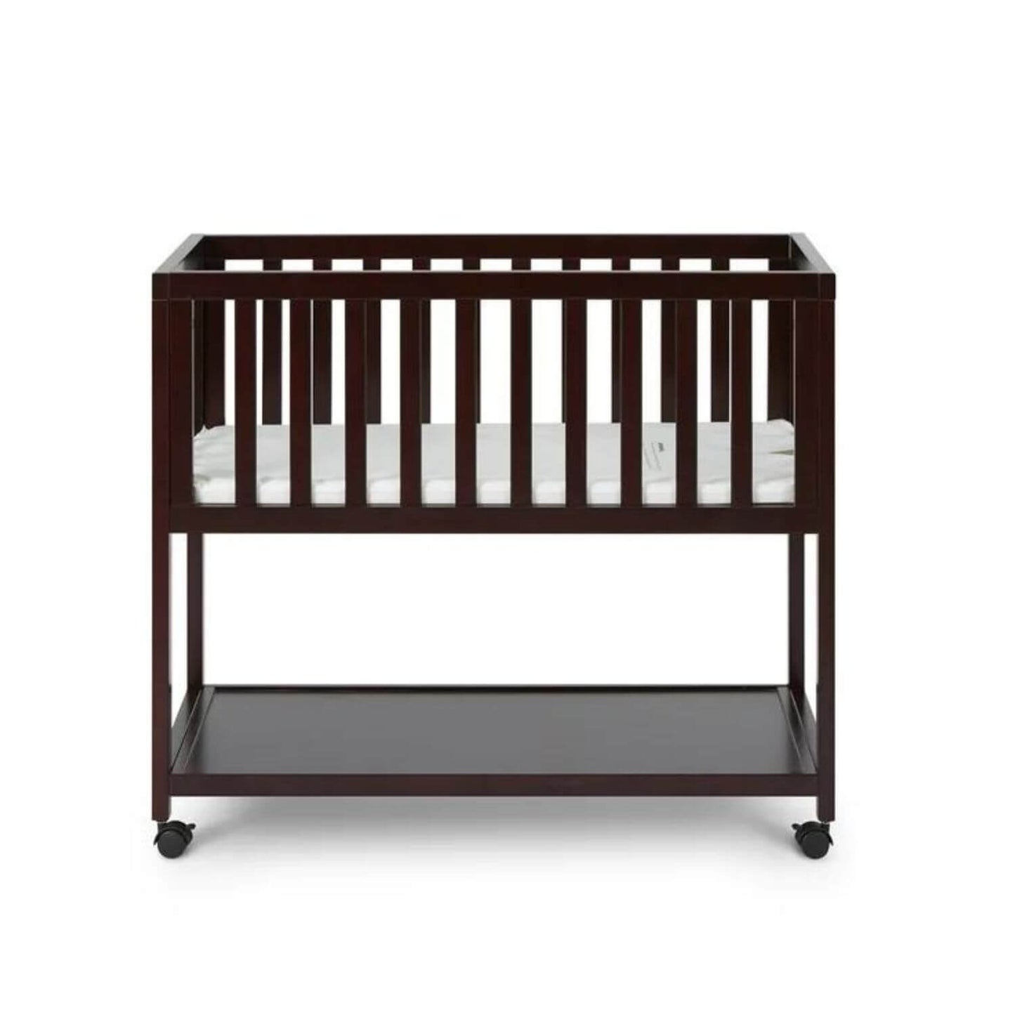 AFG Mila Wooden Portable Bassinet with Mattress Pad Espresso