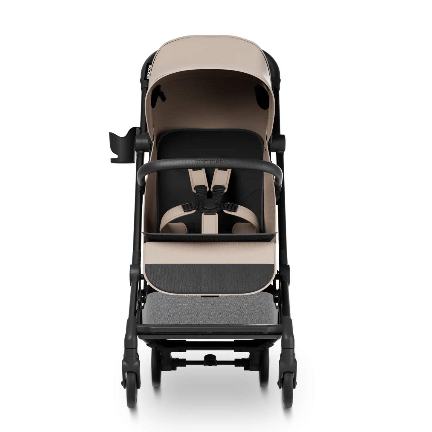 Front View of Mompush Velo Khaki