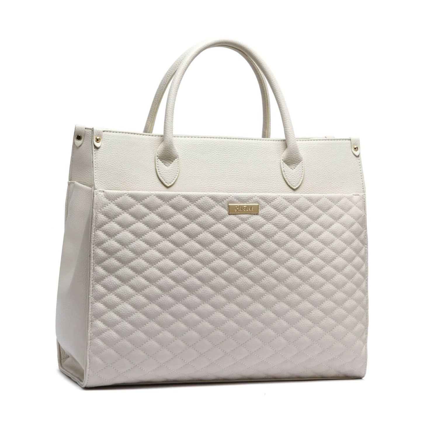 Luli Bebé Monaco Tote Bag | Pearl White