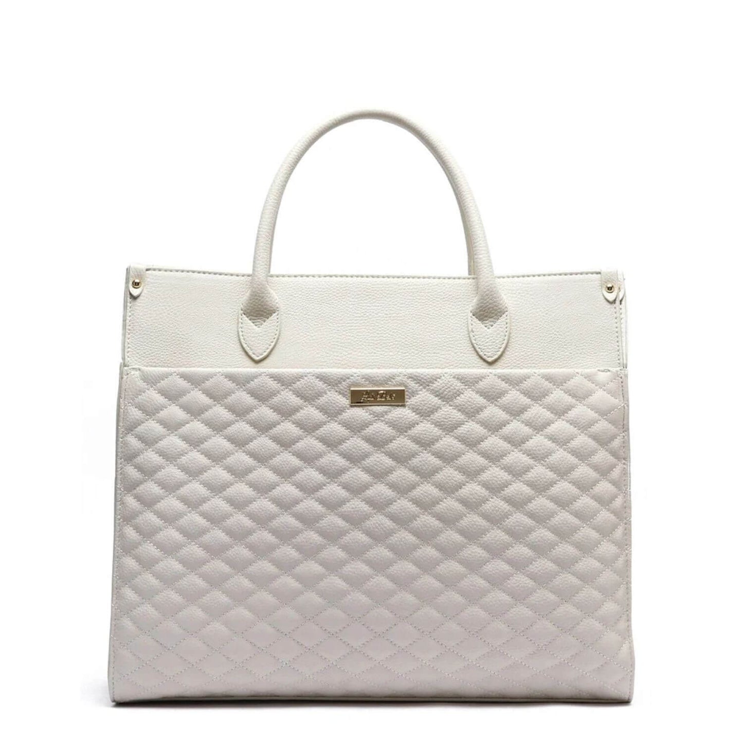 Luli Bebé Monaco Tote Bag | Pearl White