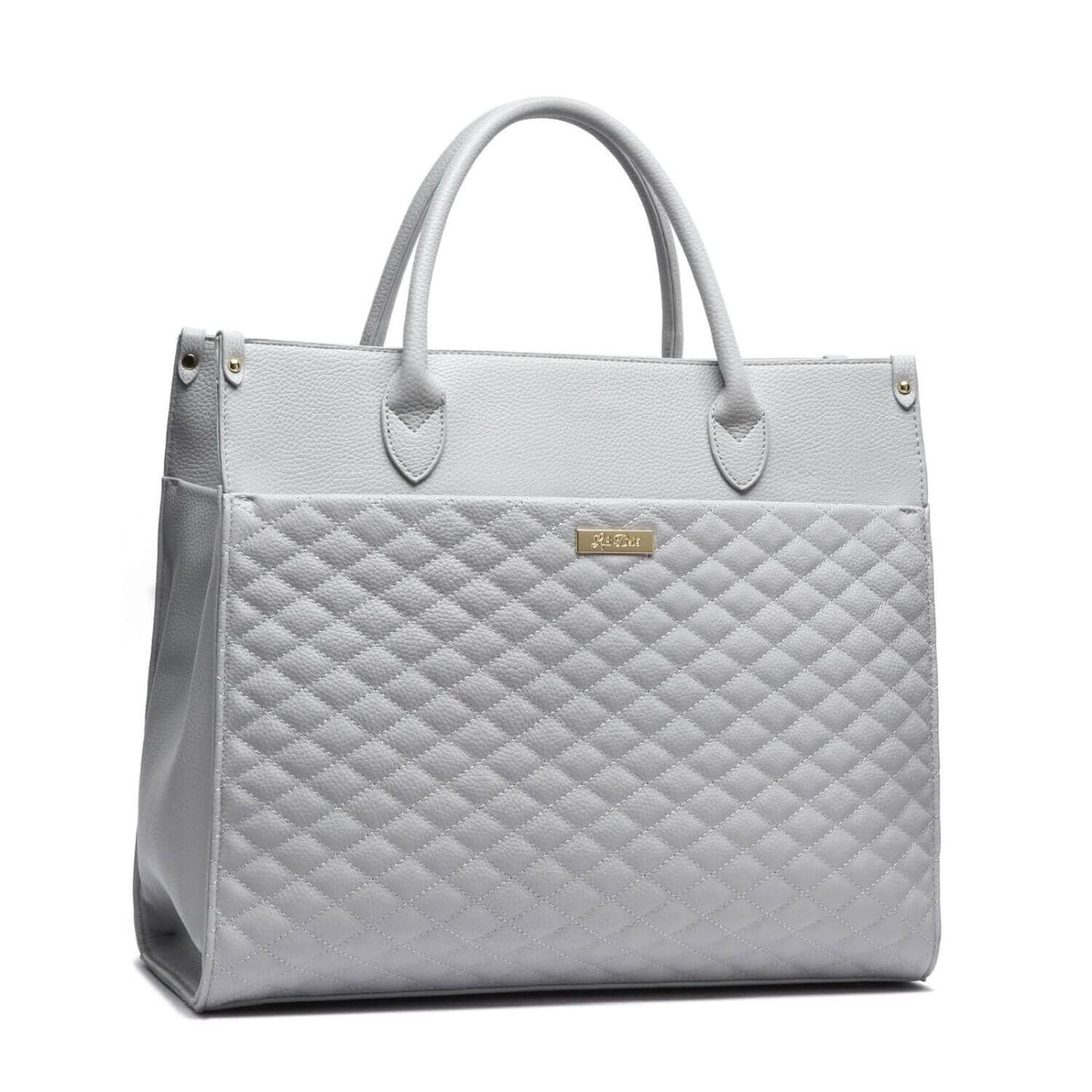 Luli Bebé Monaco Tote Bag | Stone Grey