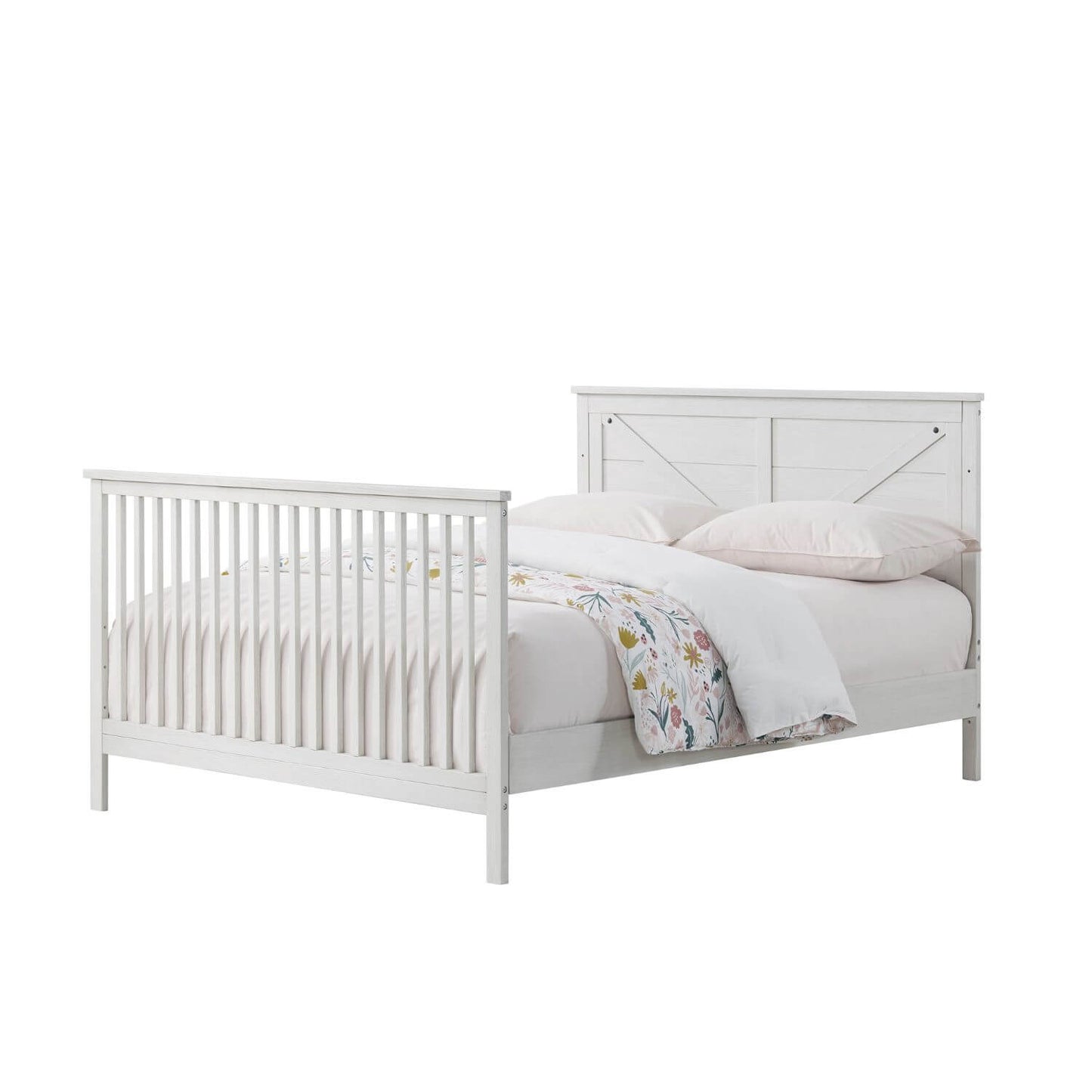 Oxford Baby Montauk 4-in-1 Convertible Crib | Barn White
