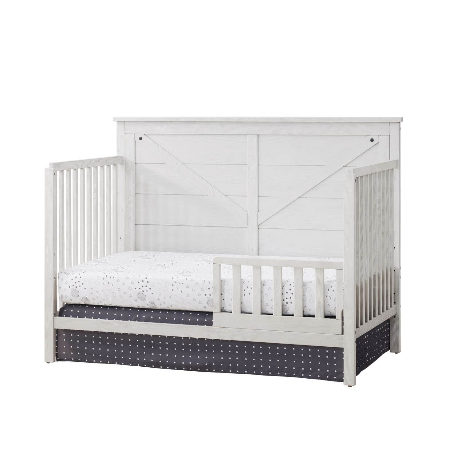 Oxford Baby Montauk Guard Rail | Barn White