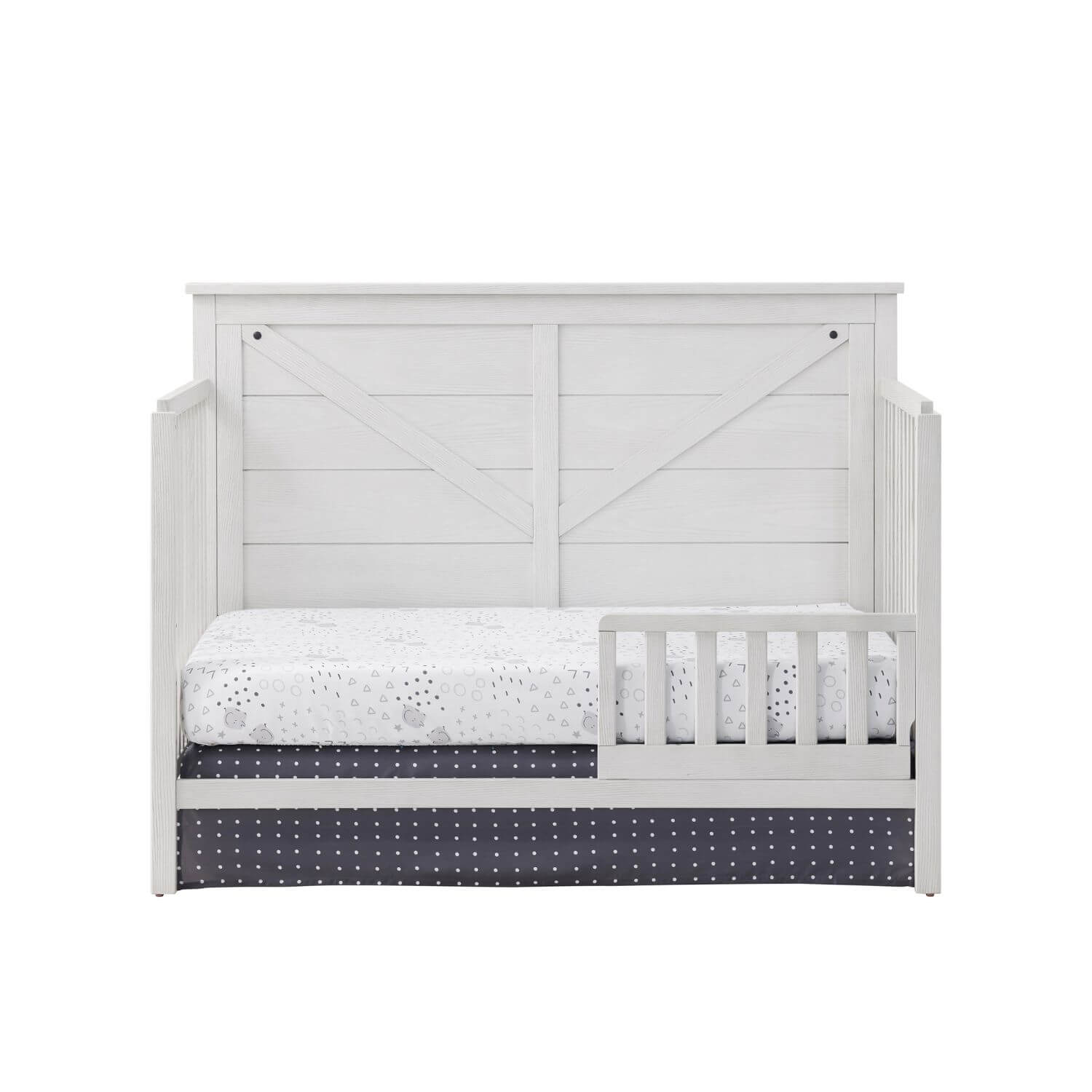 Oxford Baby Montauk Guard Rail | Barn White