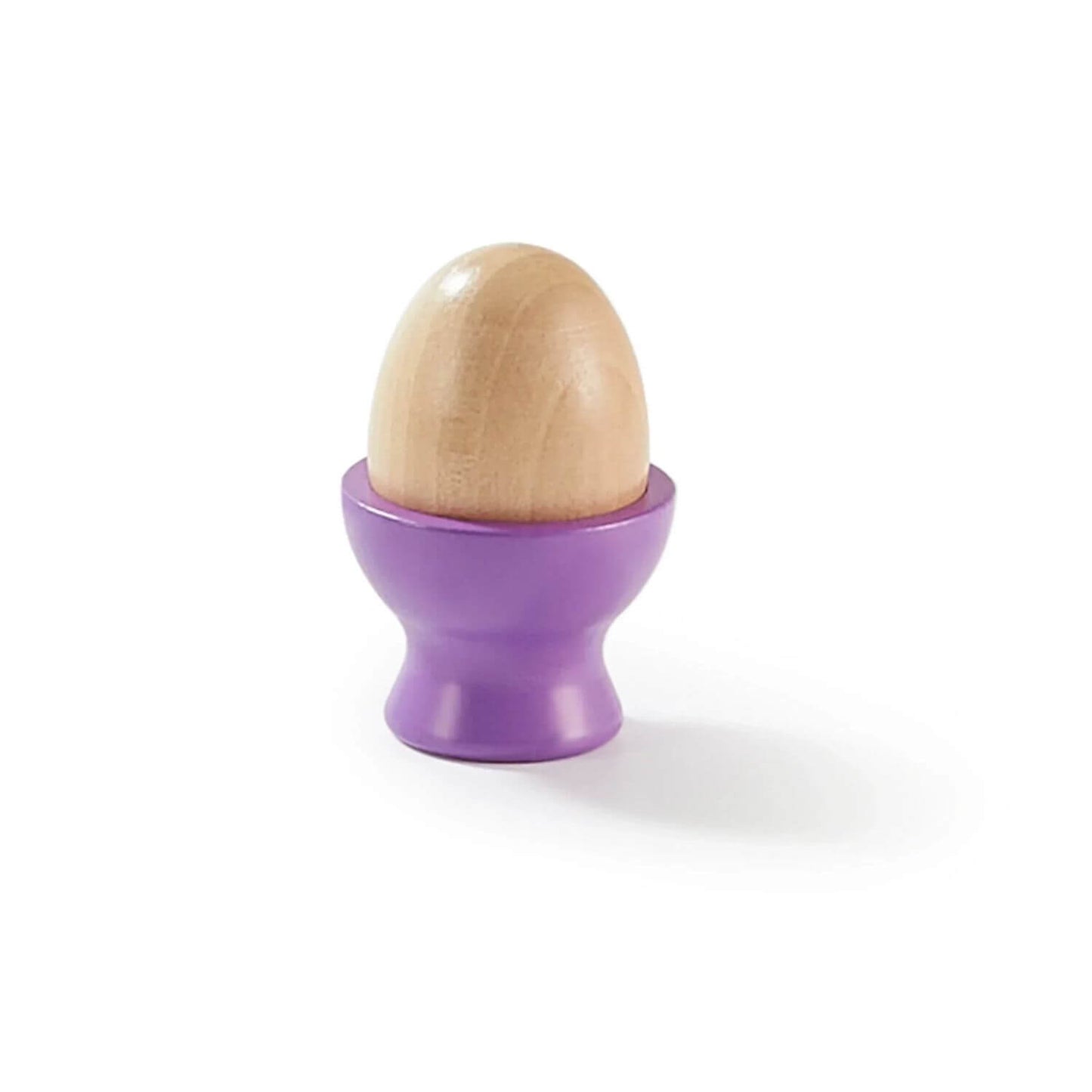 Egg Cup w/ a Wooden Egg