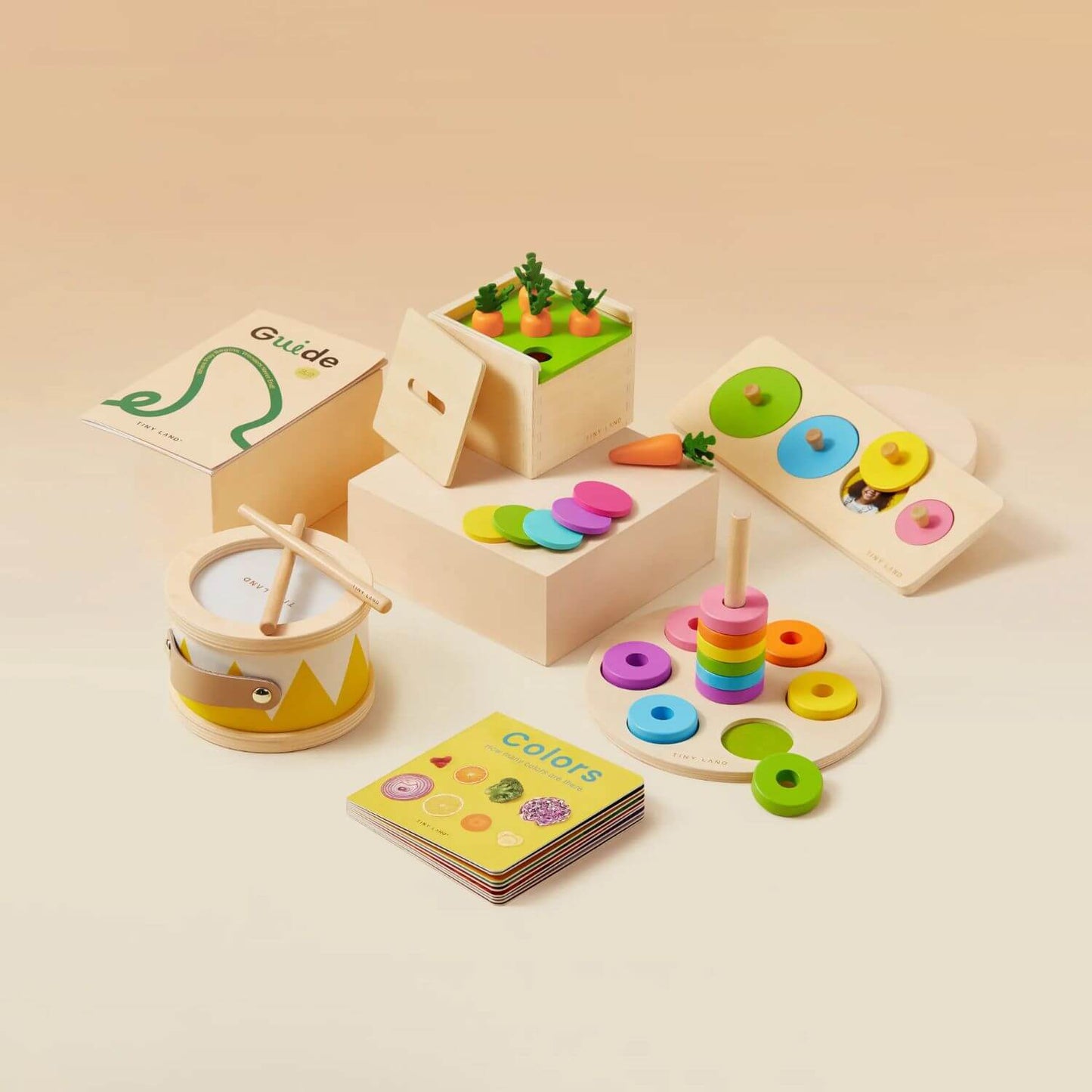 Tiny Land® Montessori Toys Set for Toddlers