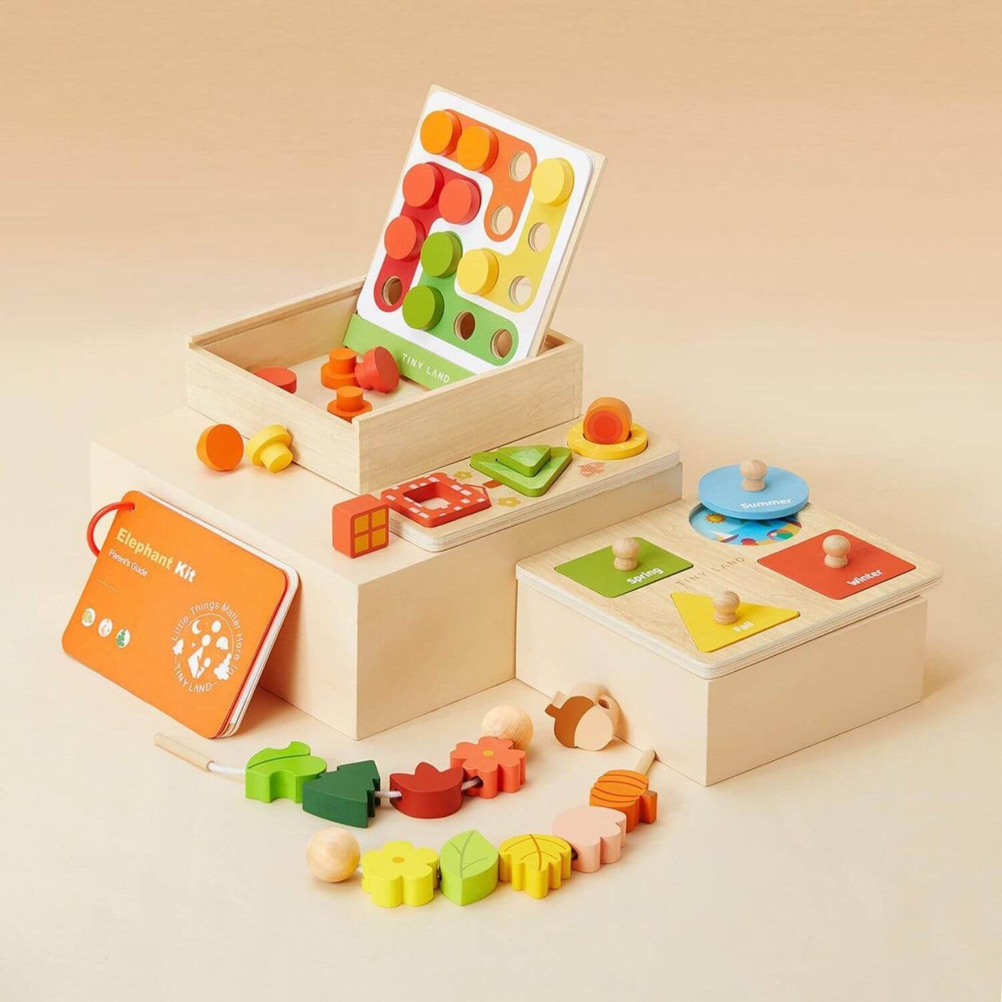 Tiny Land® Montessori Toys Set for Toddlers