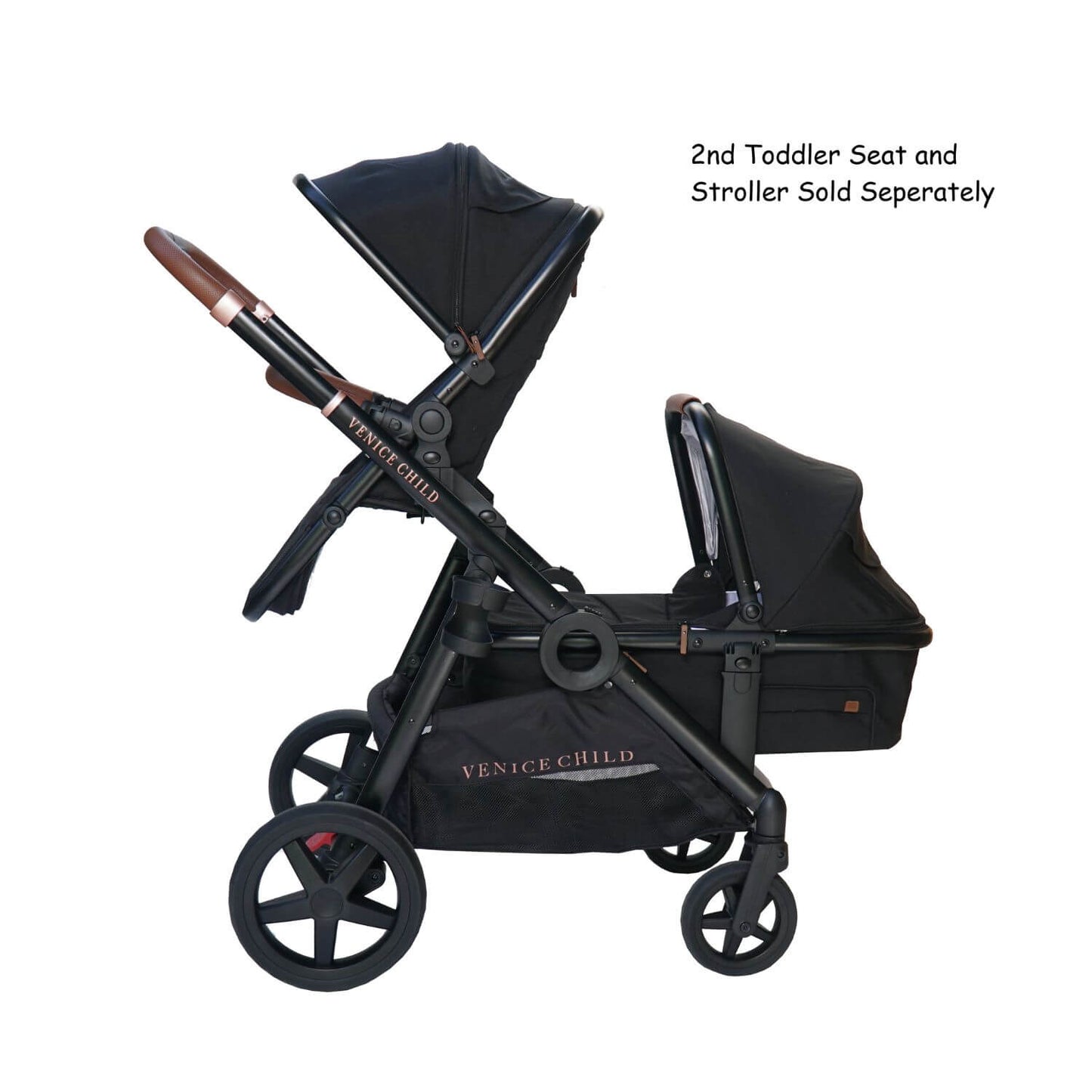 Venice Child Maverick Stand-Alone Bassinet | Eclipse