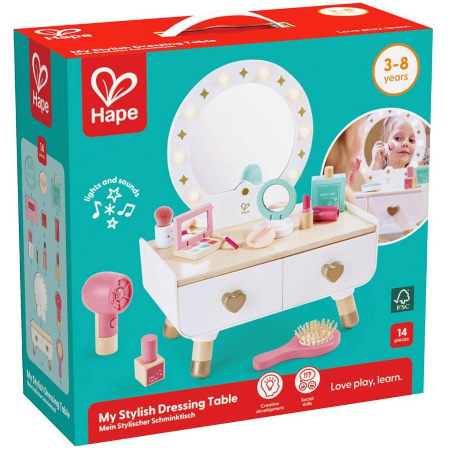 Packaged Hape My Stylish Dressing Table