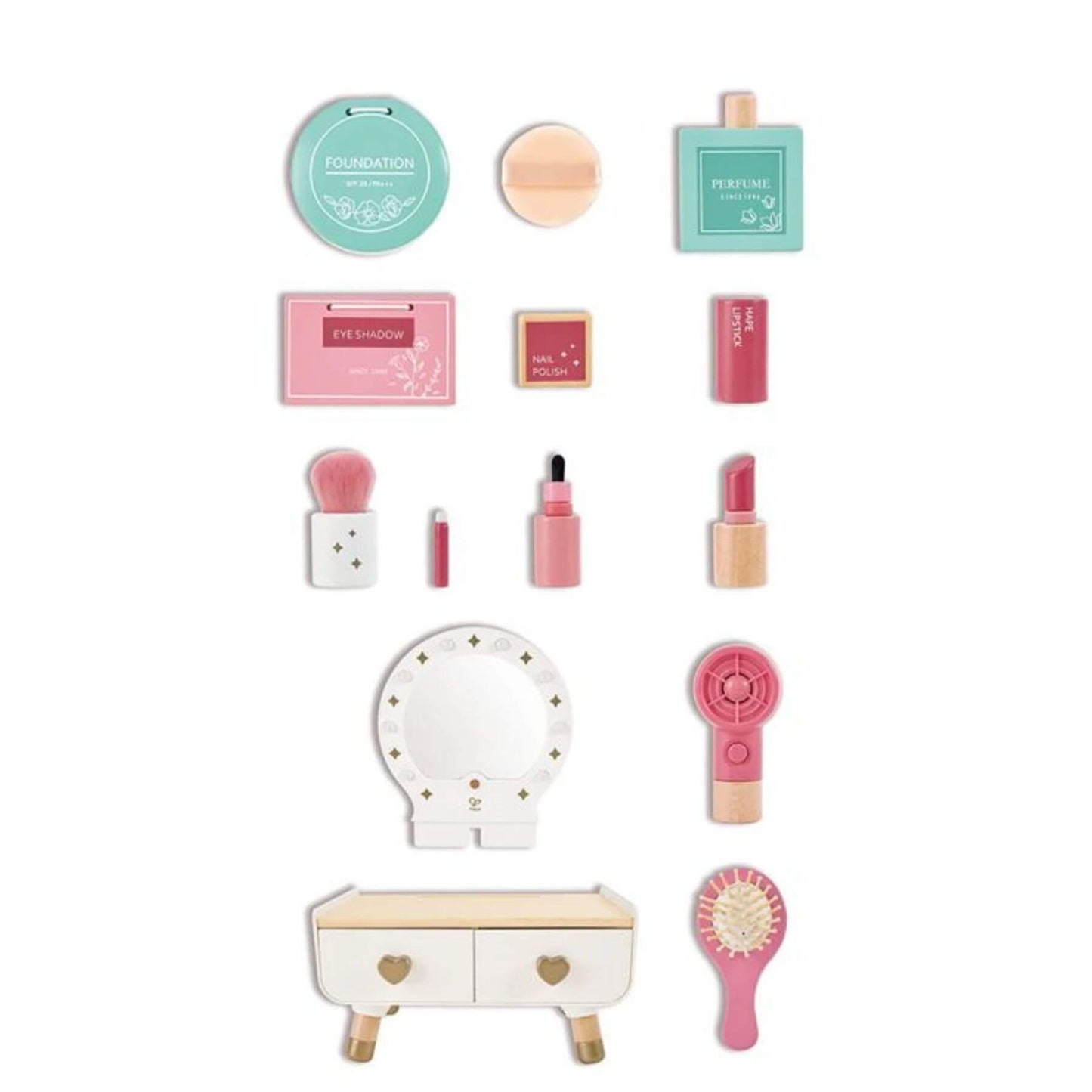 Accessories of Hape My Stylish Dressing Table
