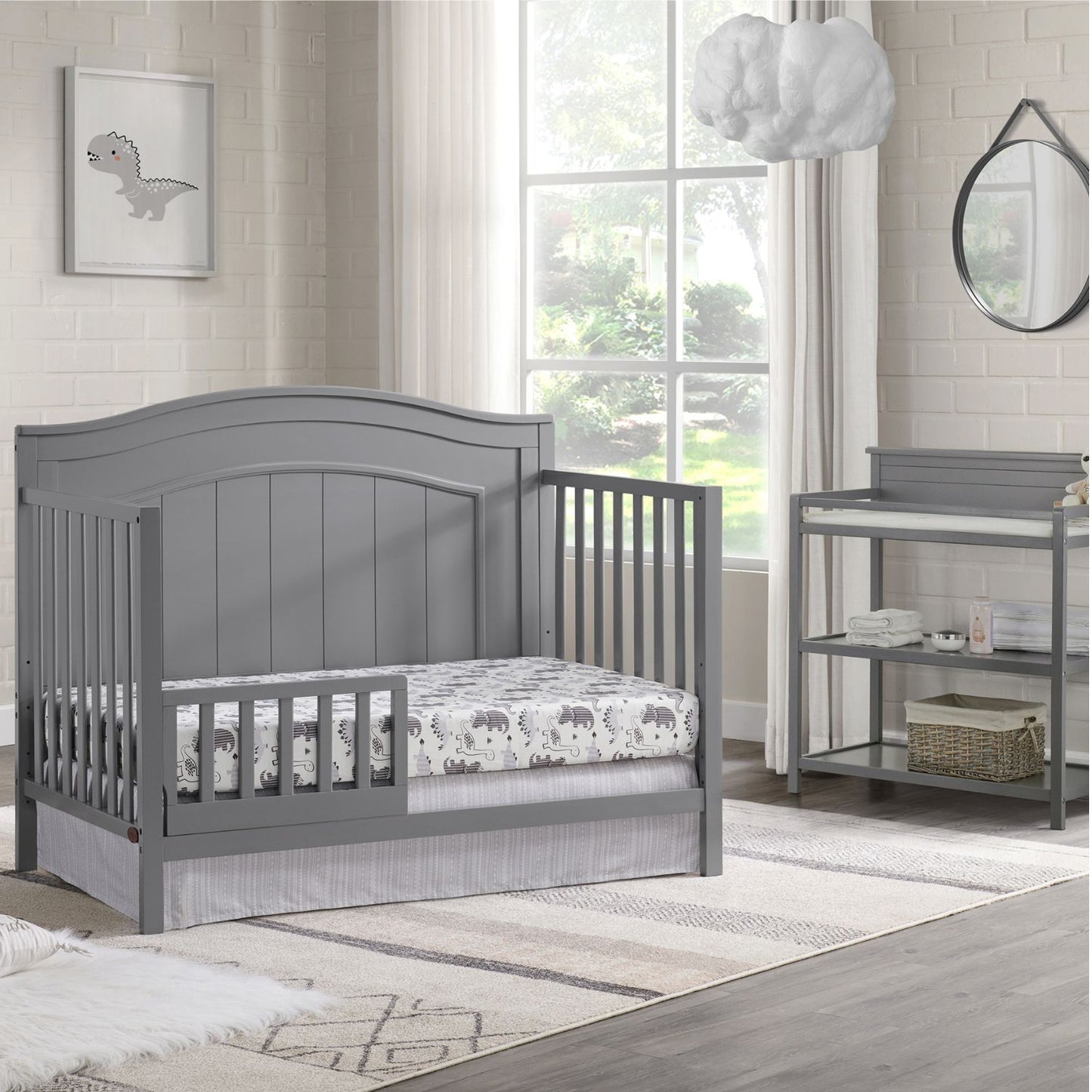 Oxford Baby Nolan Guard Rail | Dove Gray