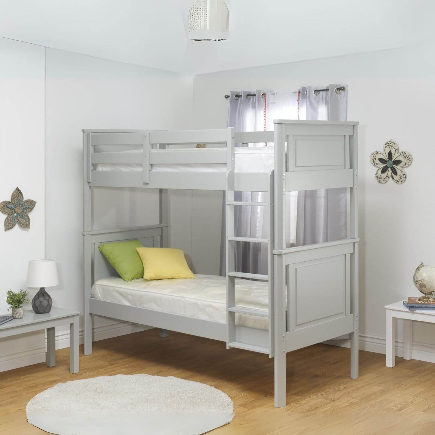 Orbelle Bunk Bed Model 302 Gray - Lifestyle
