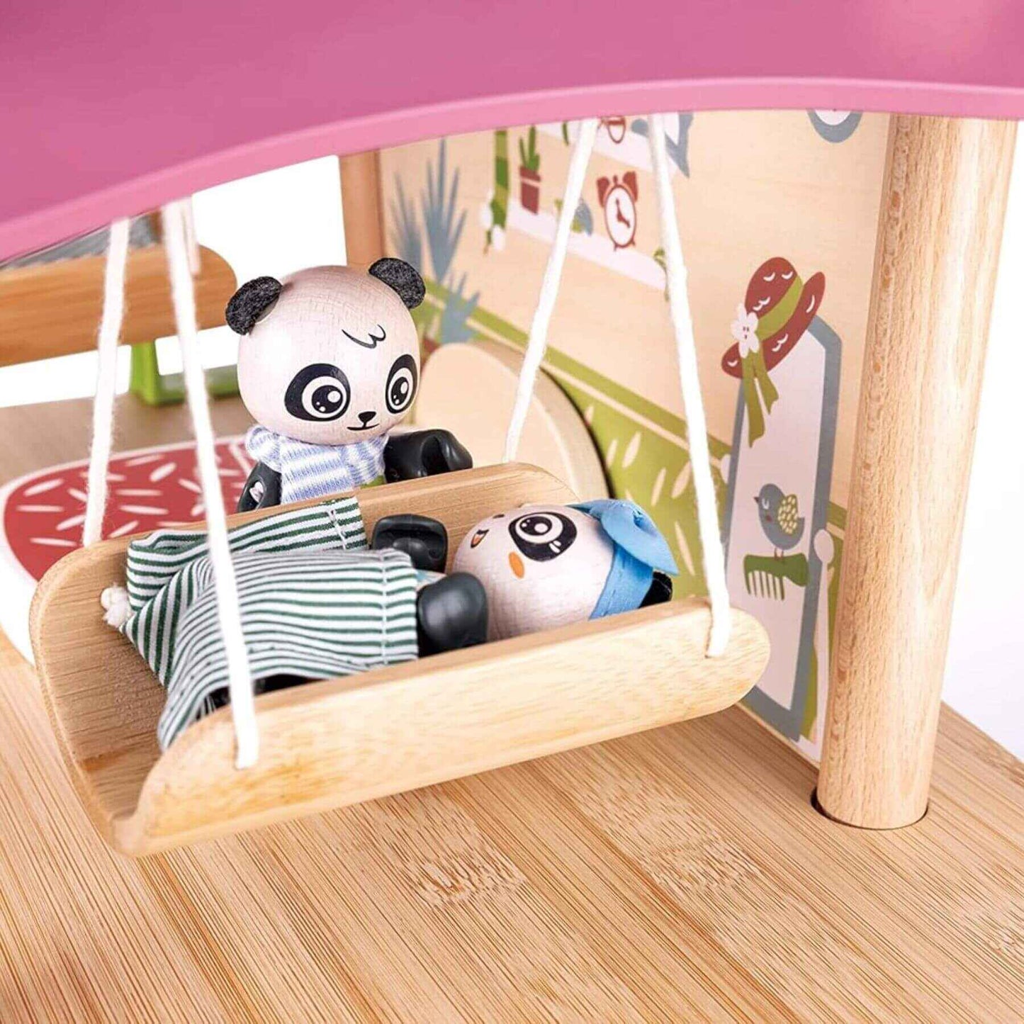 Detail of Hape Pandas’ Bamboo House