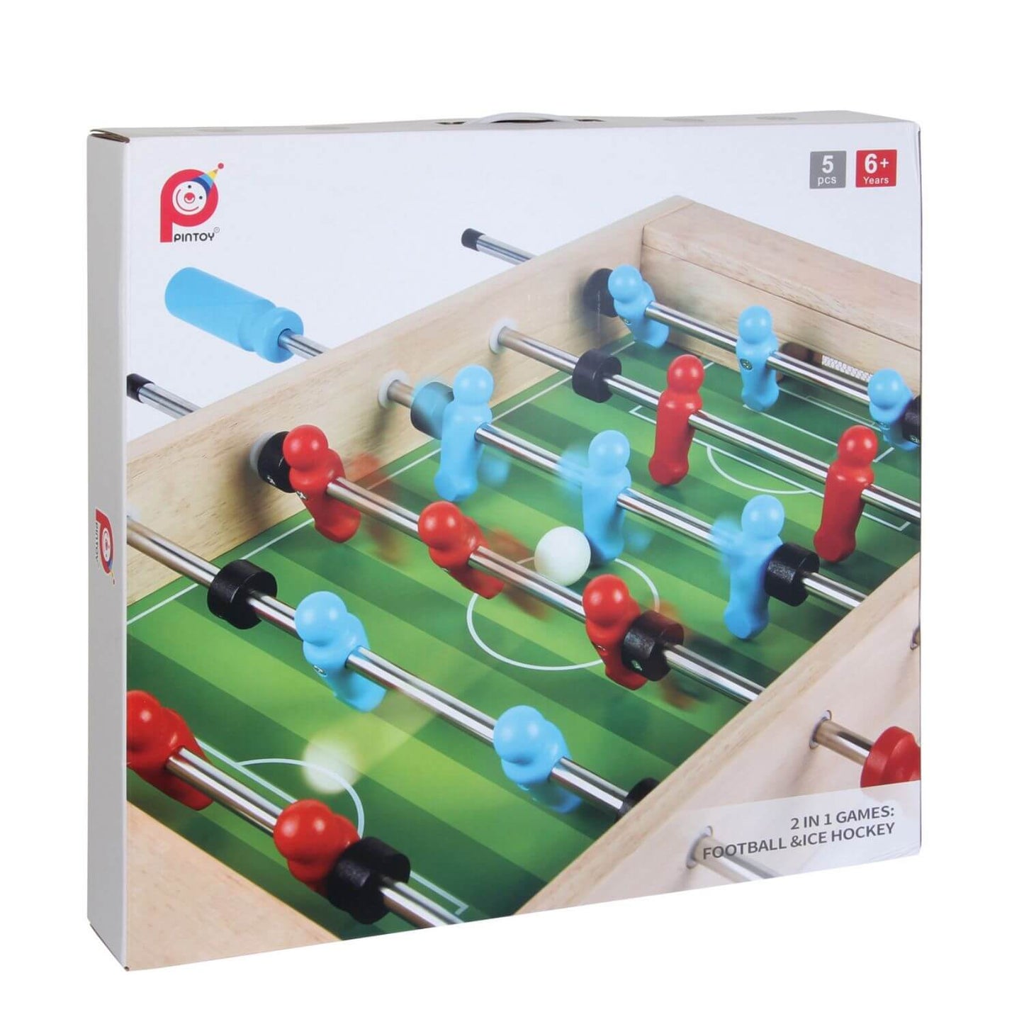 PinToy 2 in 1 games: Foosball & Hockey - Package