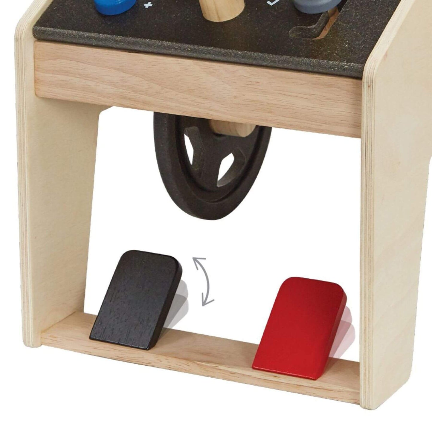 Close-up of PlanToys Motor Mechanic