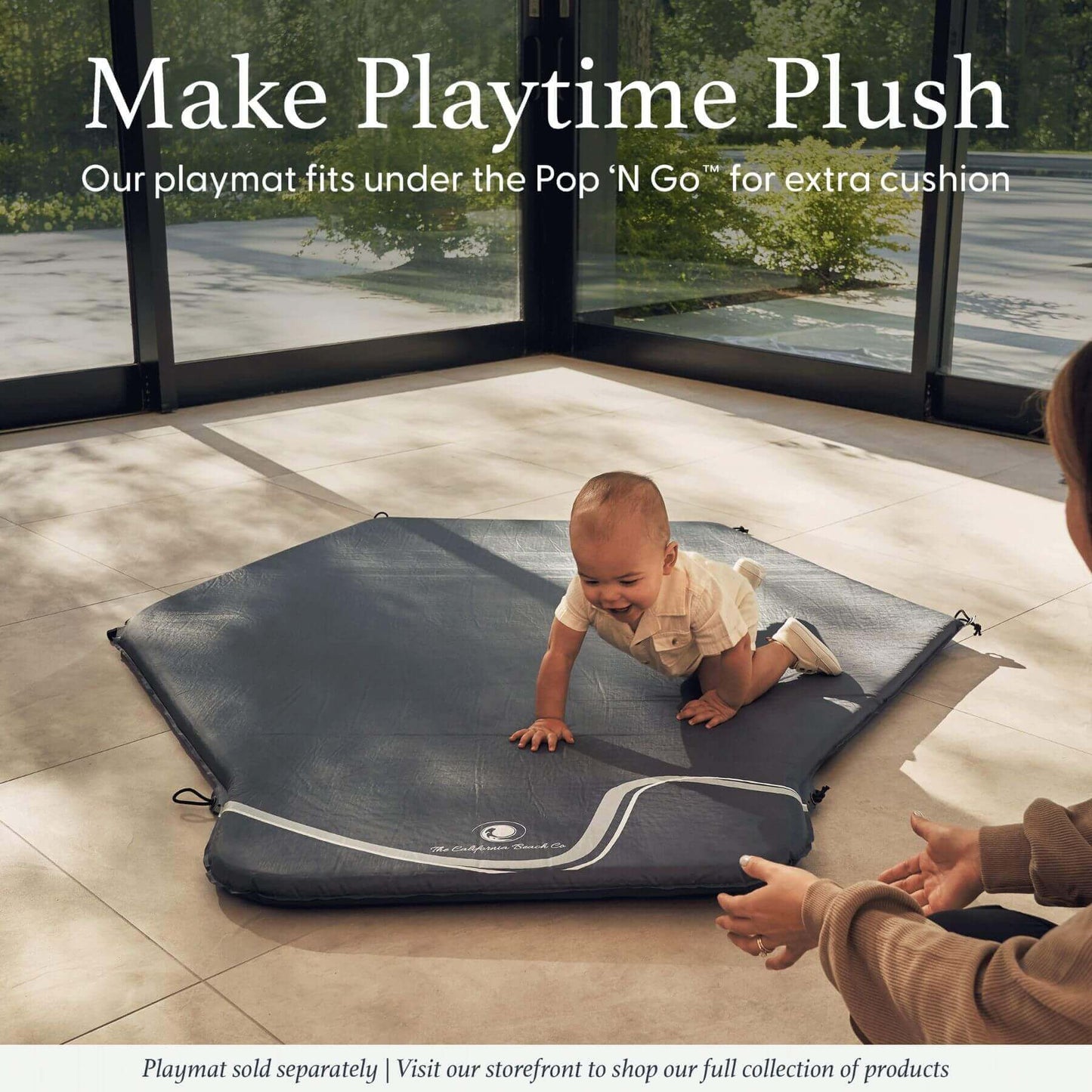 Baby Crawling on Playmat