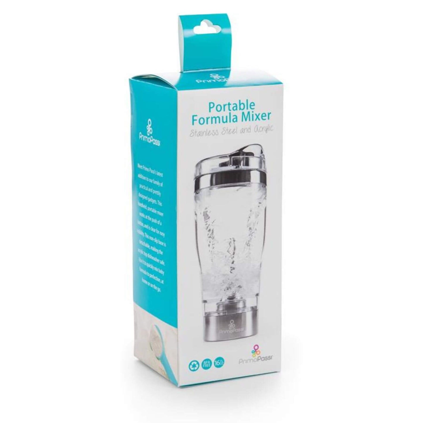 Package of Primo Passi Portable Formula Mixer