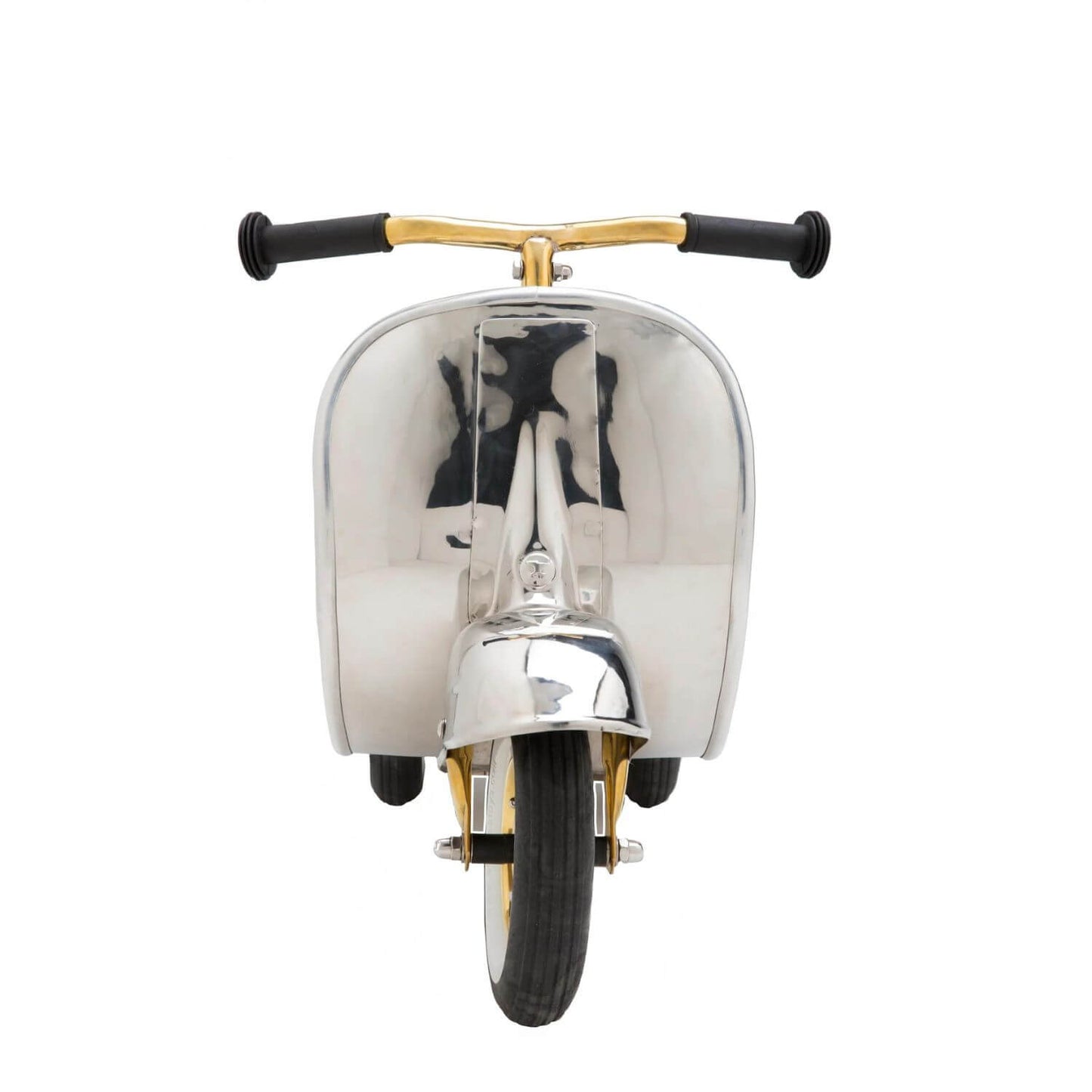 Primo Ride On Kids Toy DELUXE Stainless Steel (Limited Edition) - Front View
