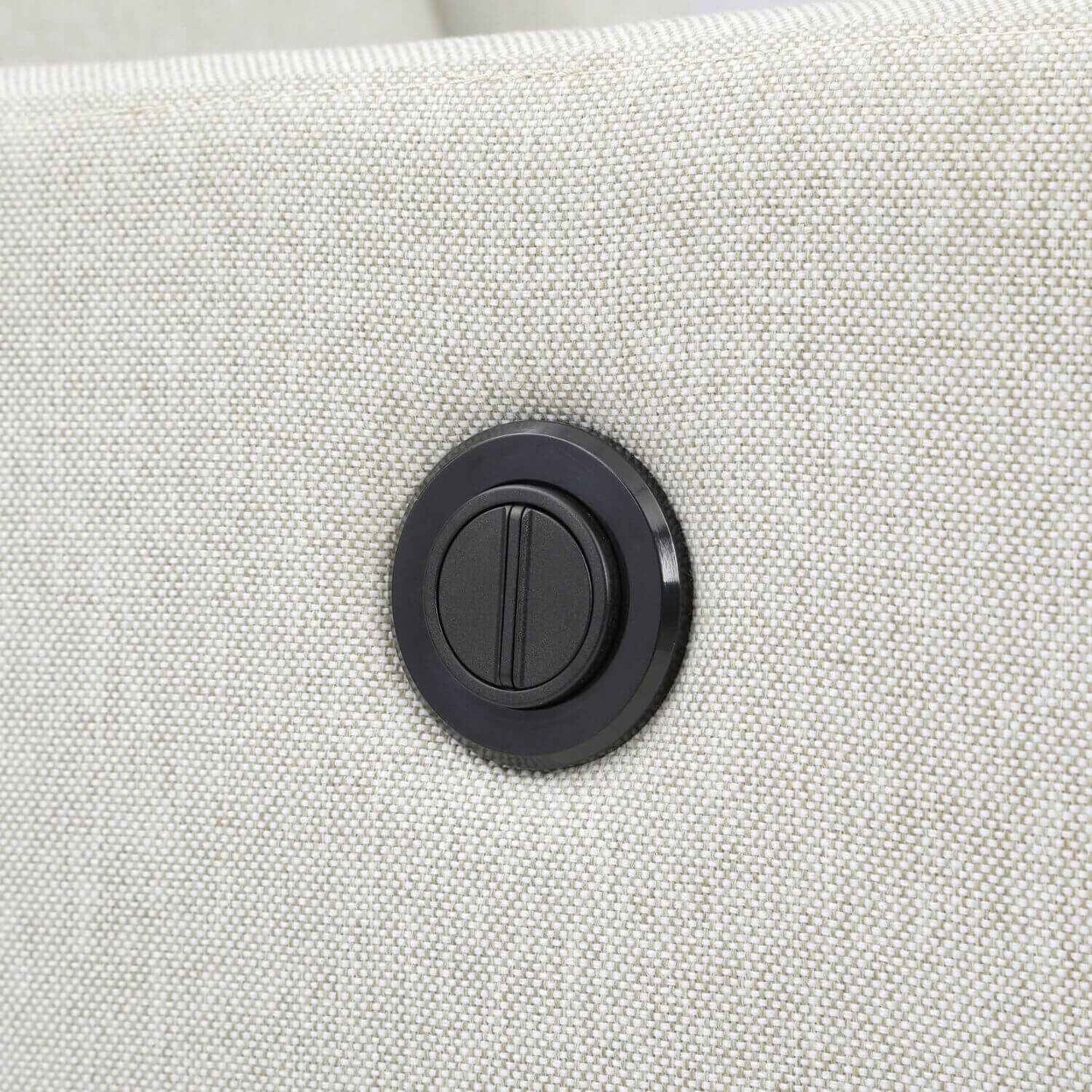 Detail of Pronto Power Recliner Buff Fabric
