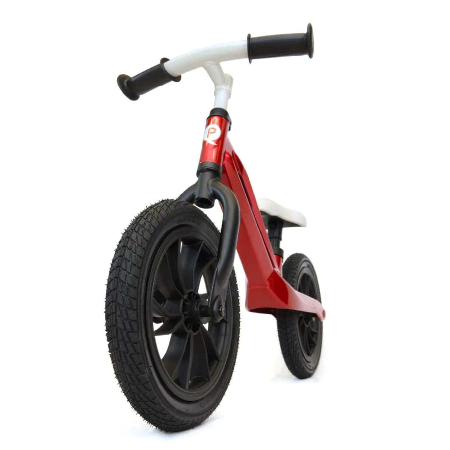 Q-Play Racer Balance Bike Red - Front View