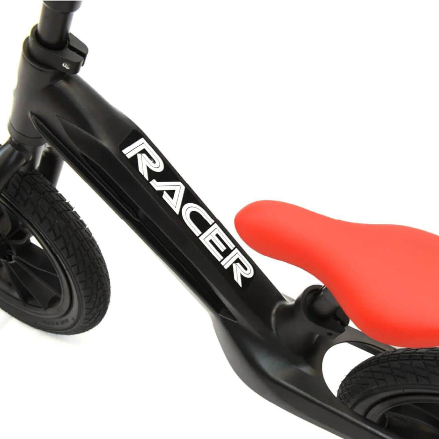Q-Play Racer Balance Bike Black - Detail