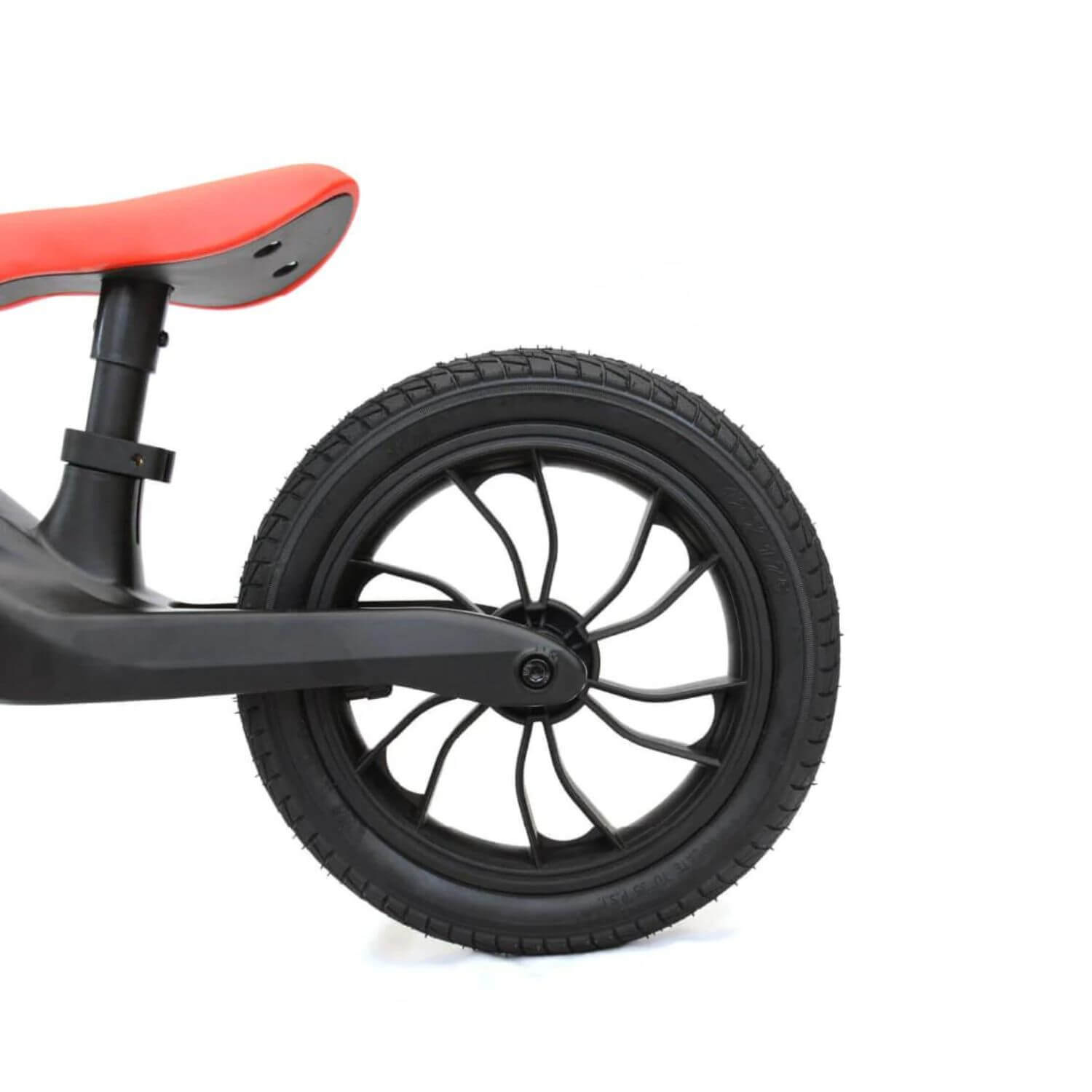 Q-Play Racer Balance Bike Black - Detail