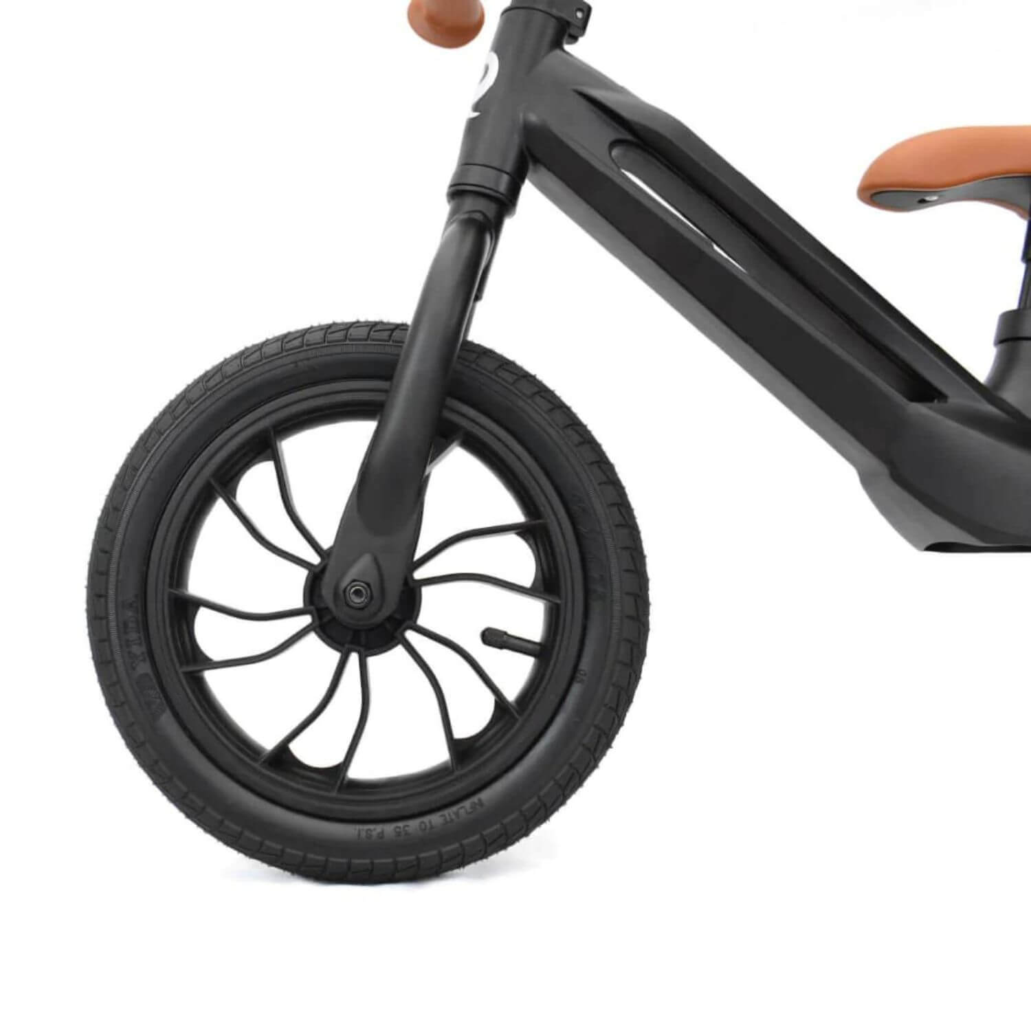Q-Play Racer Balance Bike Brown - Detail