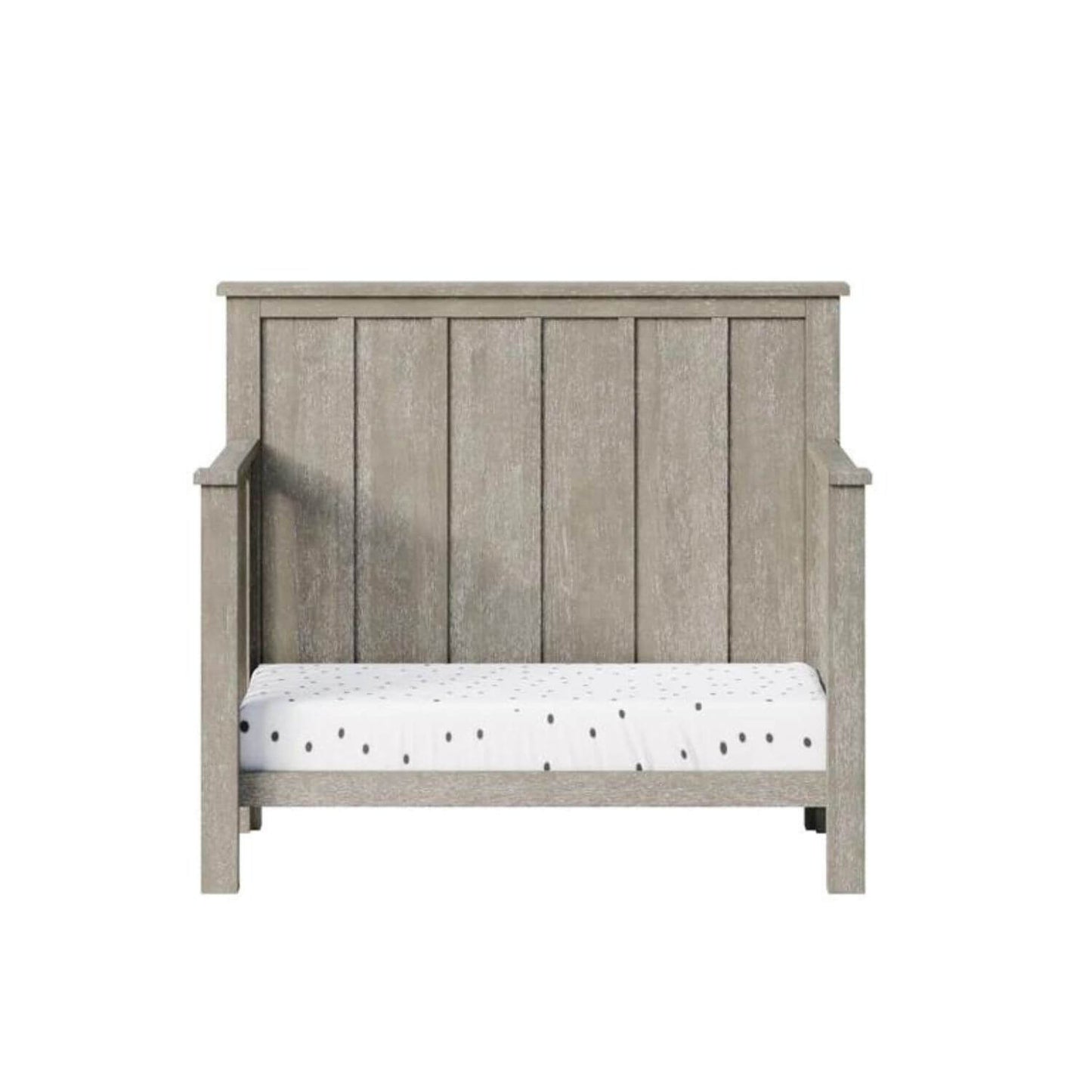 Milk Street Baby Relic Batten 4-in-1 Convertible Crib Fossil - Converted to a Daybed