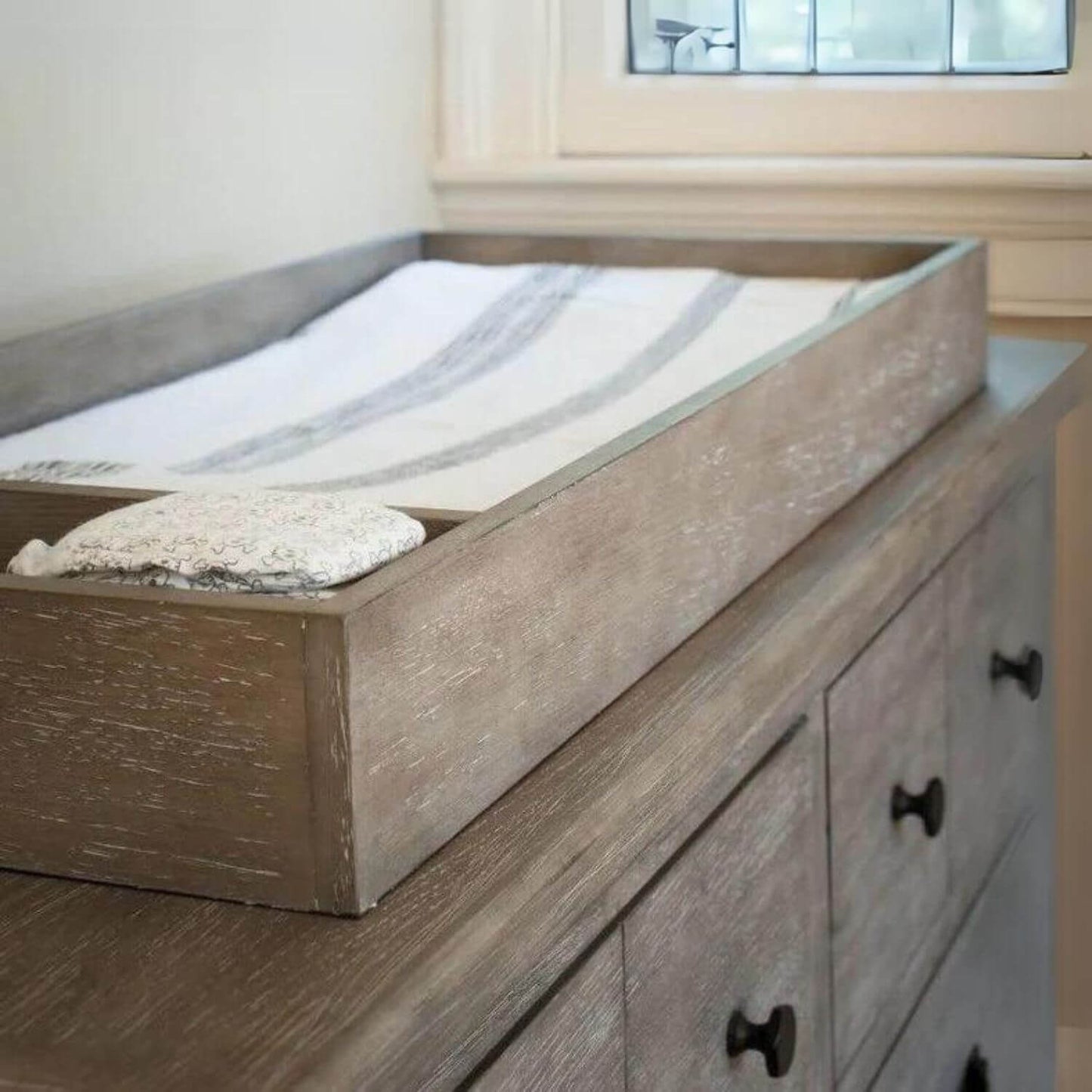 Milk Street Baby Relic Changer Tray Fossil - Lifestyle